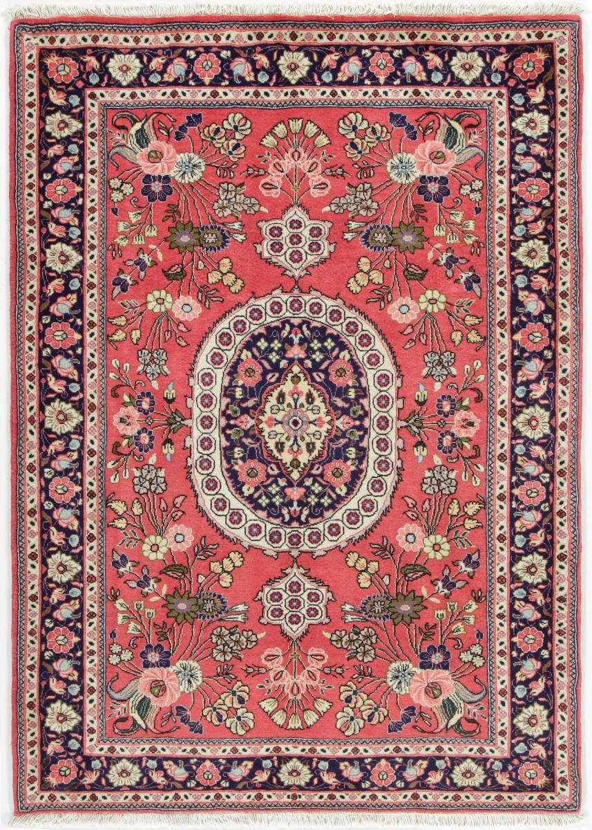 Orientteppich Hamadan Shahrebaft 109x153 Handgeknüpfter Orientteppich, Nain Trading, rechteckig, Höhe: 8 mm