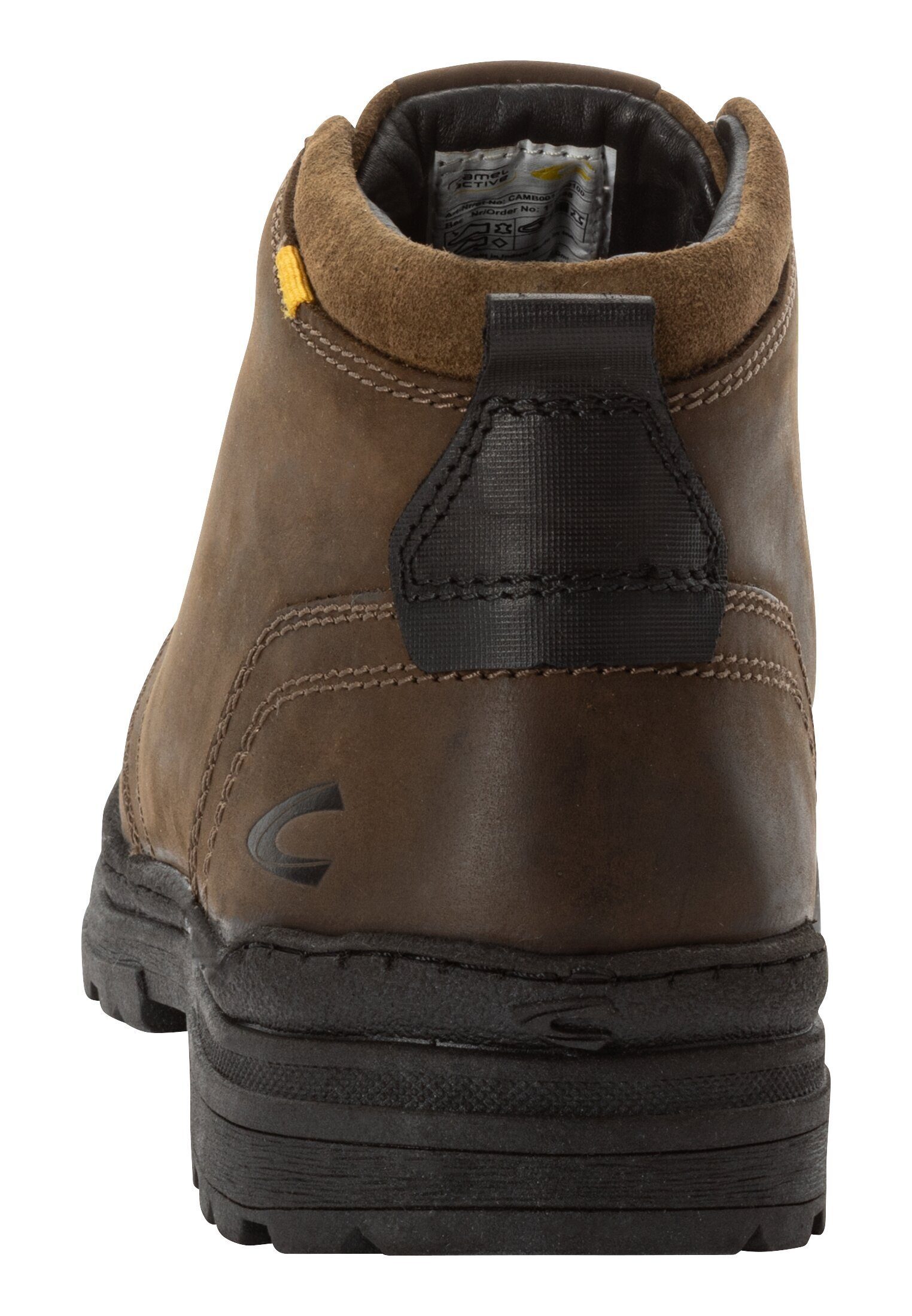 camel active Schnürschuhe aus robustem Rindsleder Schnürschuh