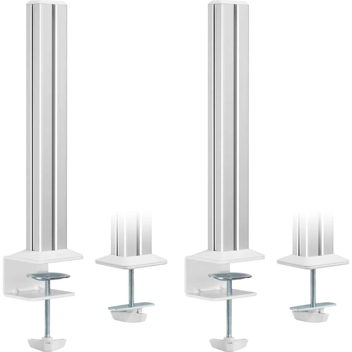 Inline Monitor-Halterung Slatwall Befestigungssäulen Aluminium, für Tischhalterung Panel