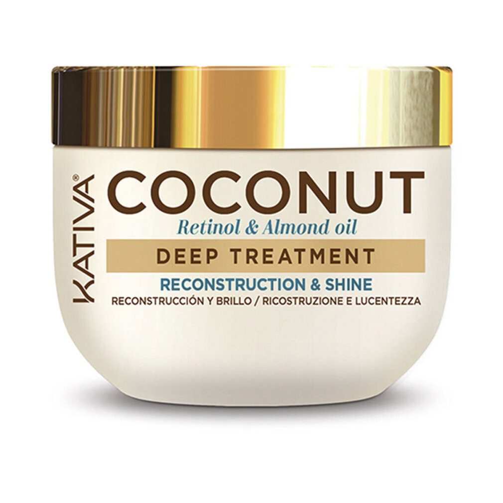 Kativa Haarpflege-Set COCO intensive rekonstruktive Glanzbehandlung 300 ml