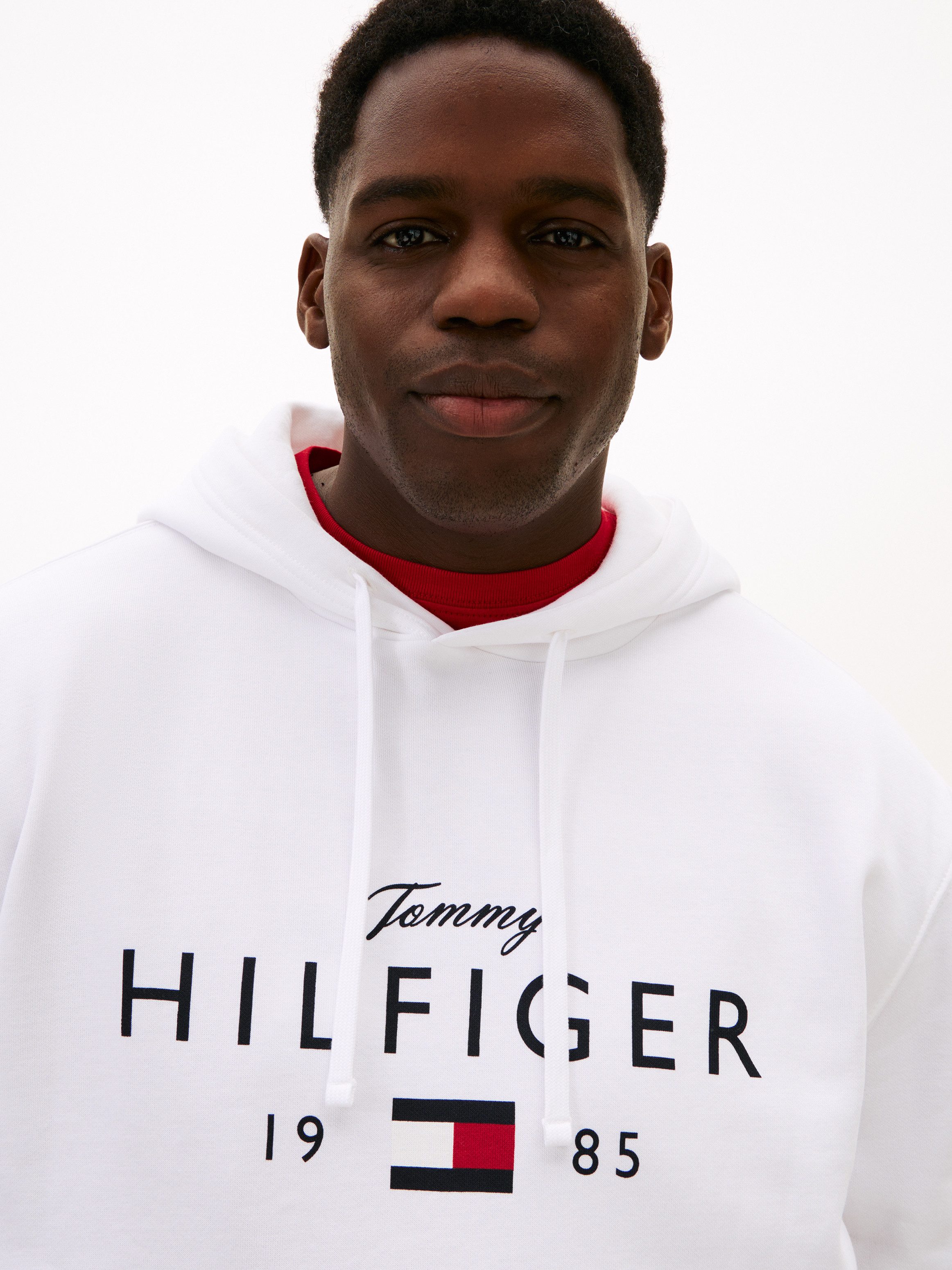 Tommy Hilfiger Big & Tall Hoodie BT-BRANDLOVE BIG HILFIGER mit Logo-Grafik, Große Größen, regular fit