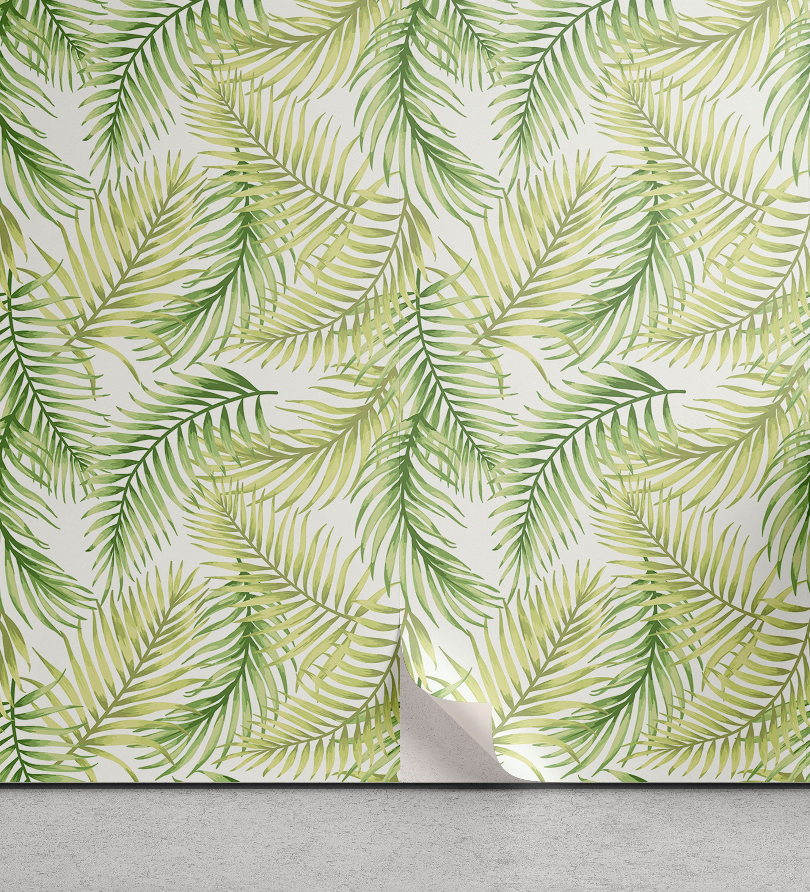 Küchenakzent, selbstklebendes Wohnzimmer Umwelt Palmblatt frische Abakuhaus Vinyltapete