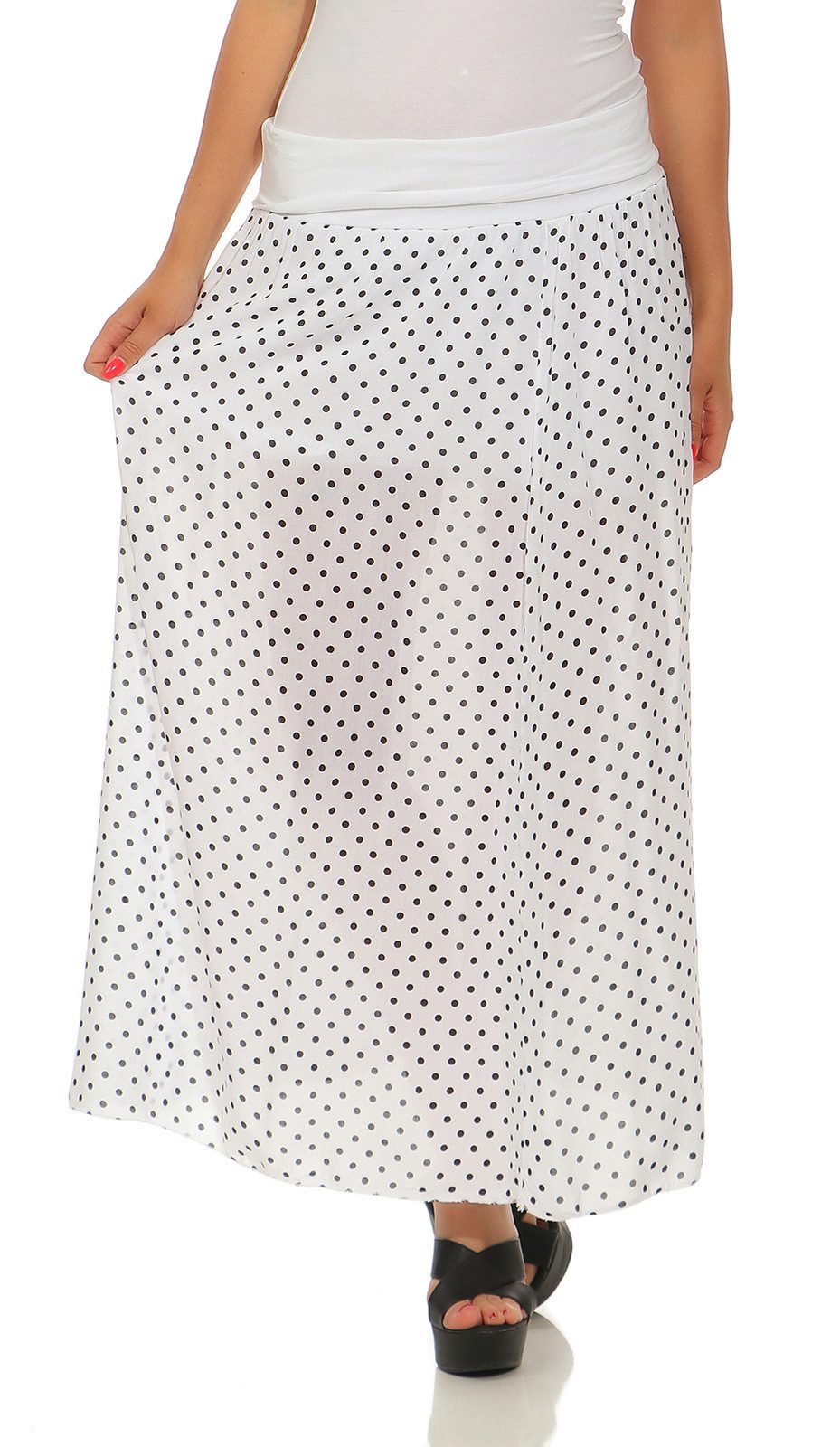 CLEO STYLE Sommerrock Damen Rock 8