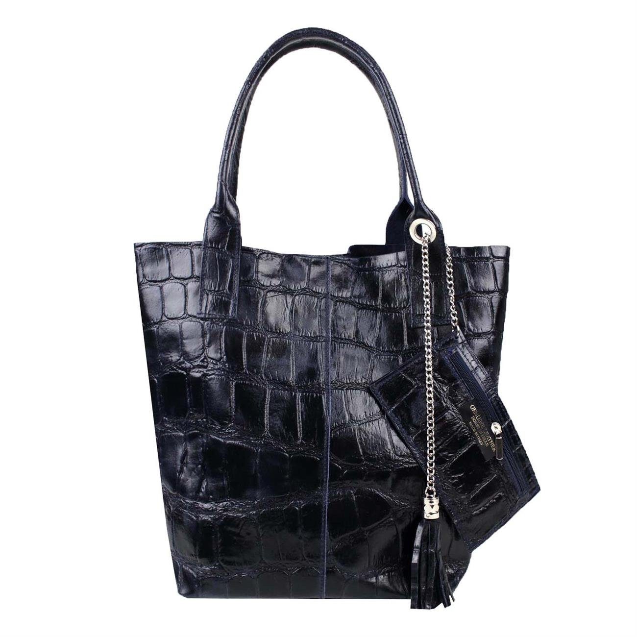ITALYSHOP24 Schultertasche Made in Italy Damen günstig online kaufen