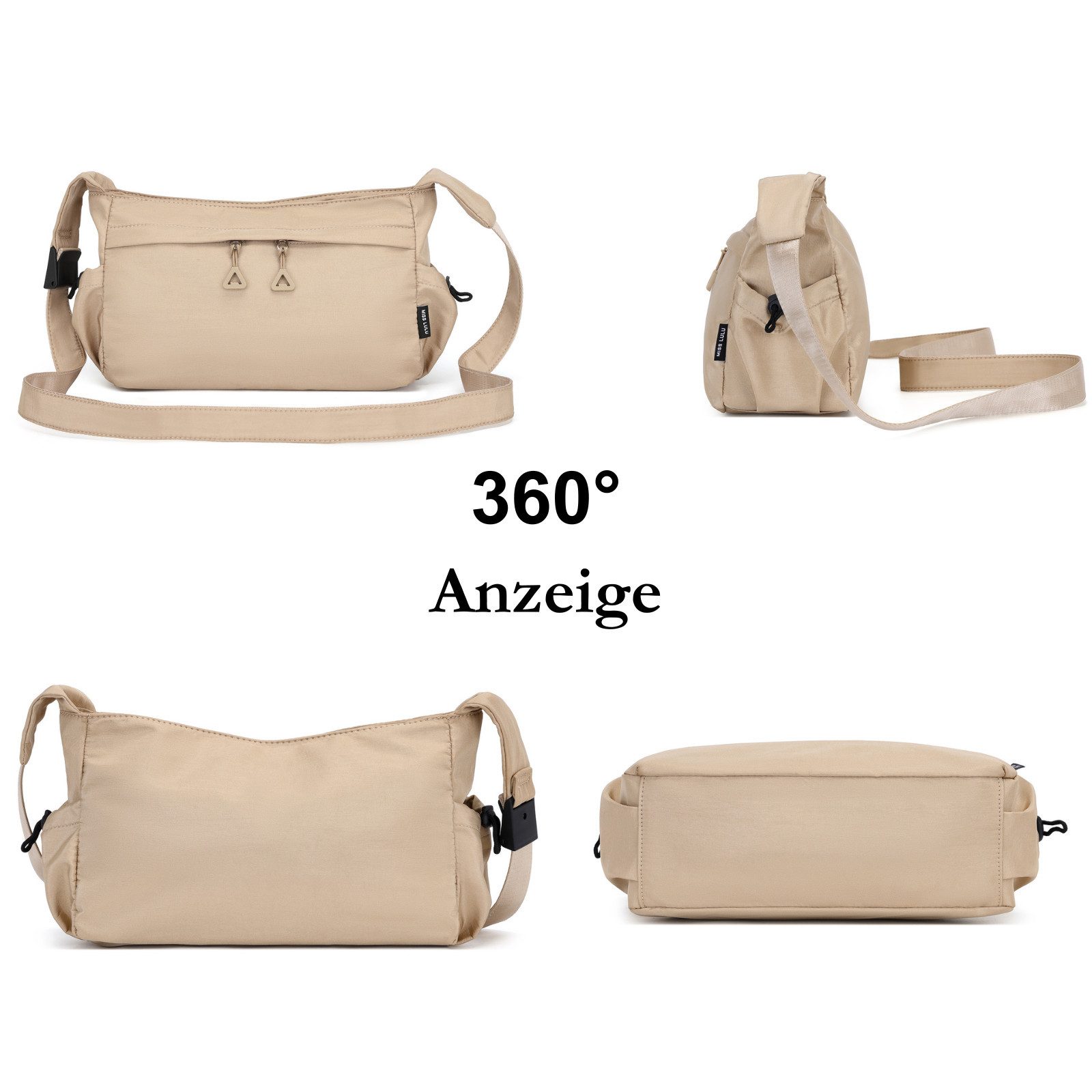 Miss Lulu Umhängetasche Leichte wasserdichte Schultertasche günstig online kaufen