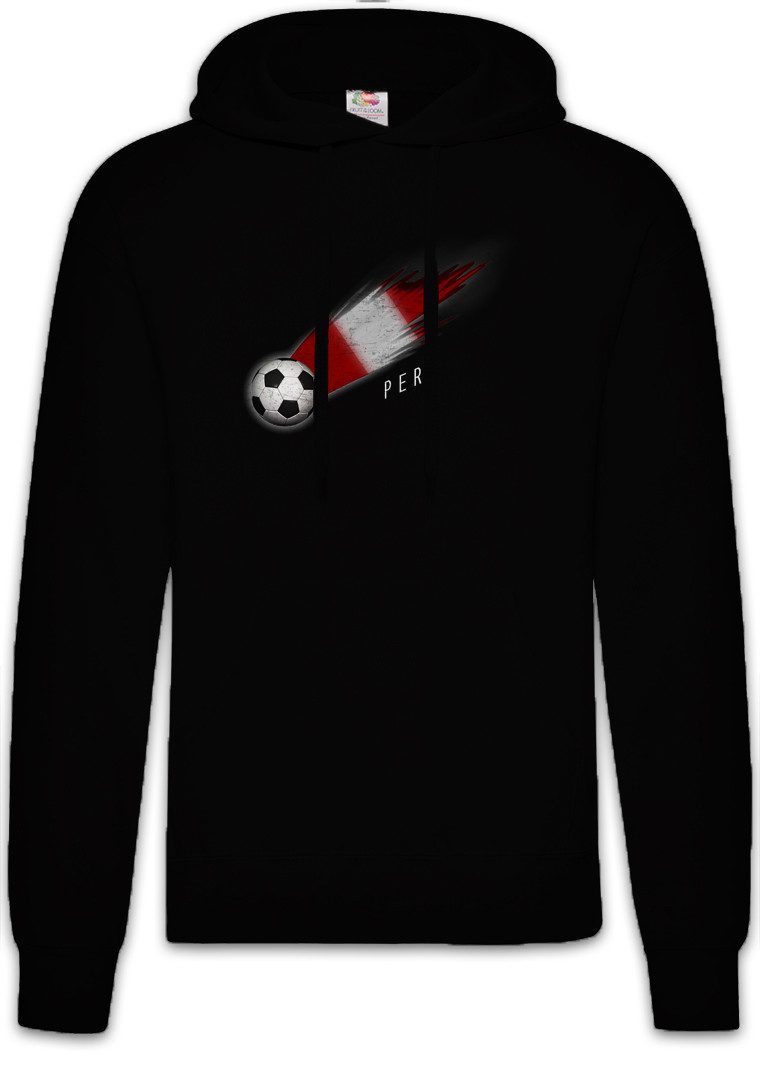 Hoodie Peru Football Comet I Herren Hoodie Peruanisch Peruanische Fahne