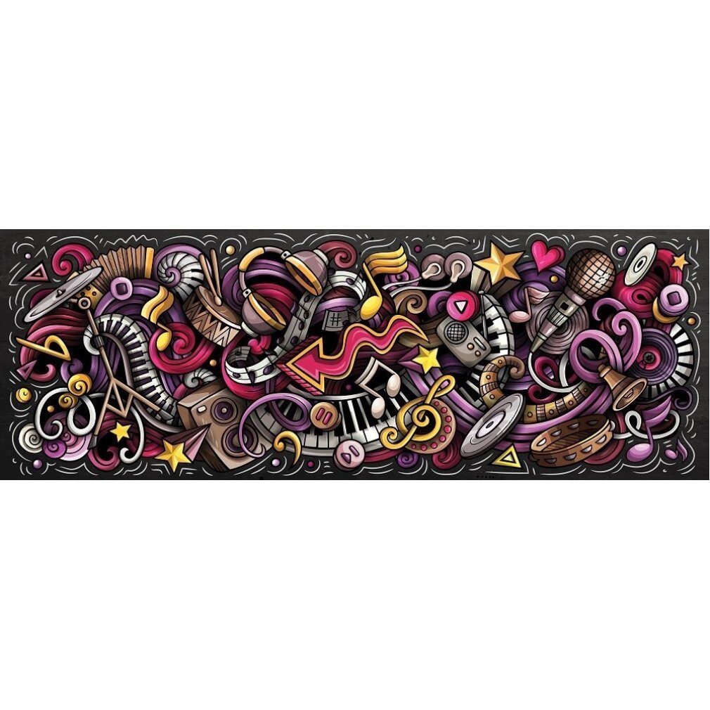 ART PUZZLE Puzzle Panoramapuzzle Elemente des Rhythmus 1000 Teile, Puzzleteile