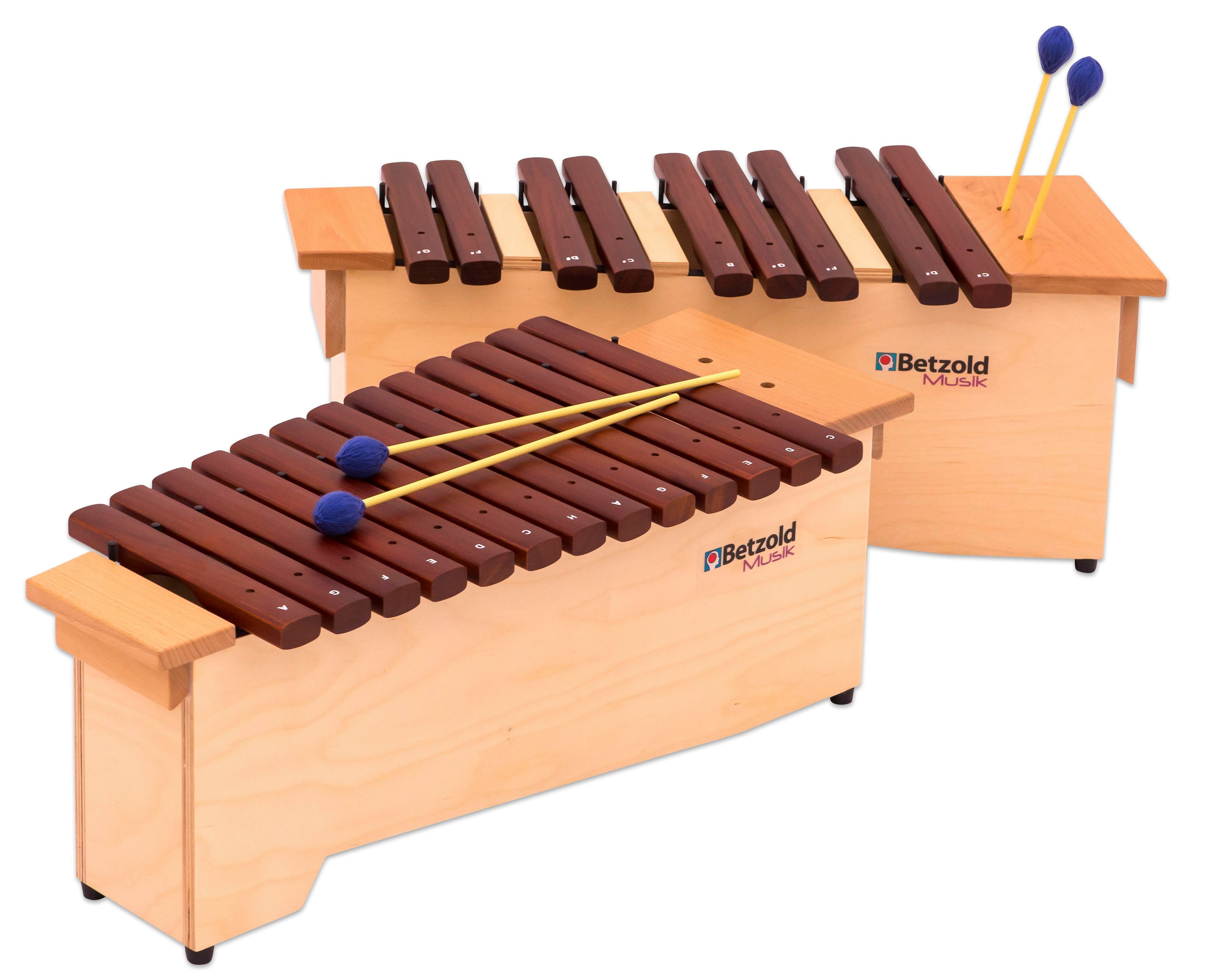 Betzold Xylophon Alt-Xylophon – Musikinstrument Kinder Klangspiel Soundspaß