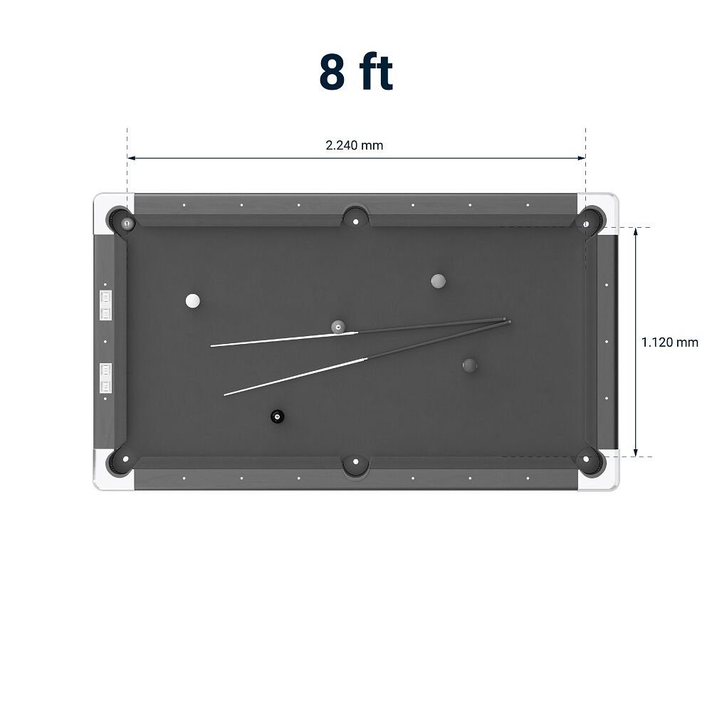 cm) oder EuroSpeed 8 in (Spielfeld 224x112 Schwarz, 8 Club Turnier Billardtisch 9 Grün, ft in Billardtisch Schiefer Pro Hoffmann Automaten ft Billardtisch ft