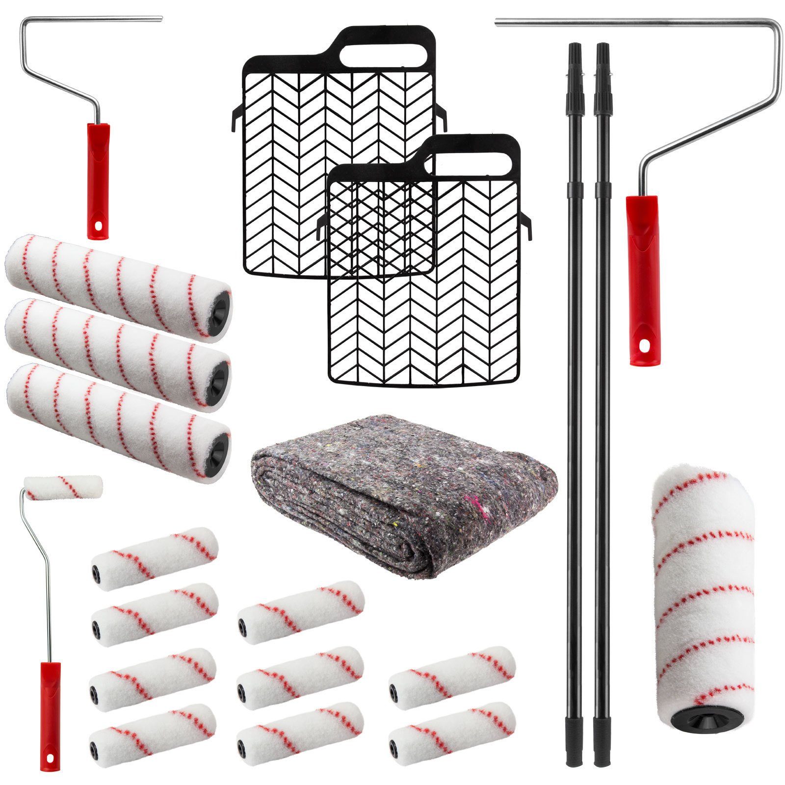 DEMA Malerset Maler Set / Farbroller Set 22tlg, (22-tlg) günstig online kaufen