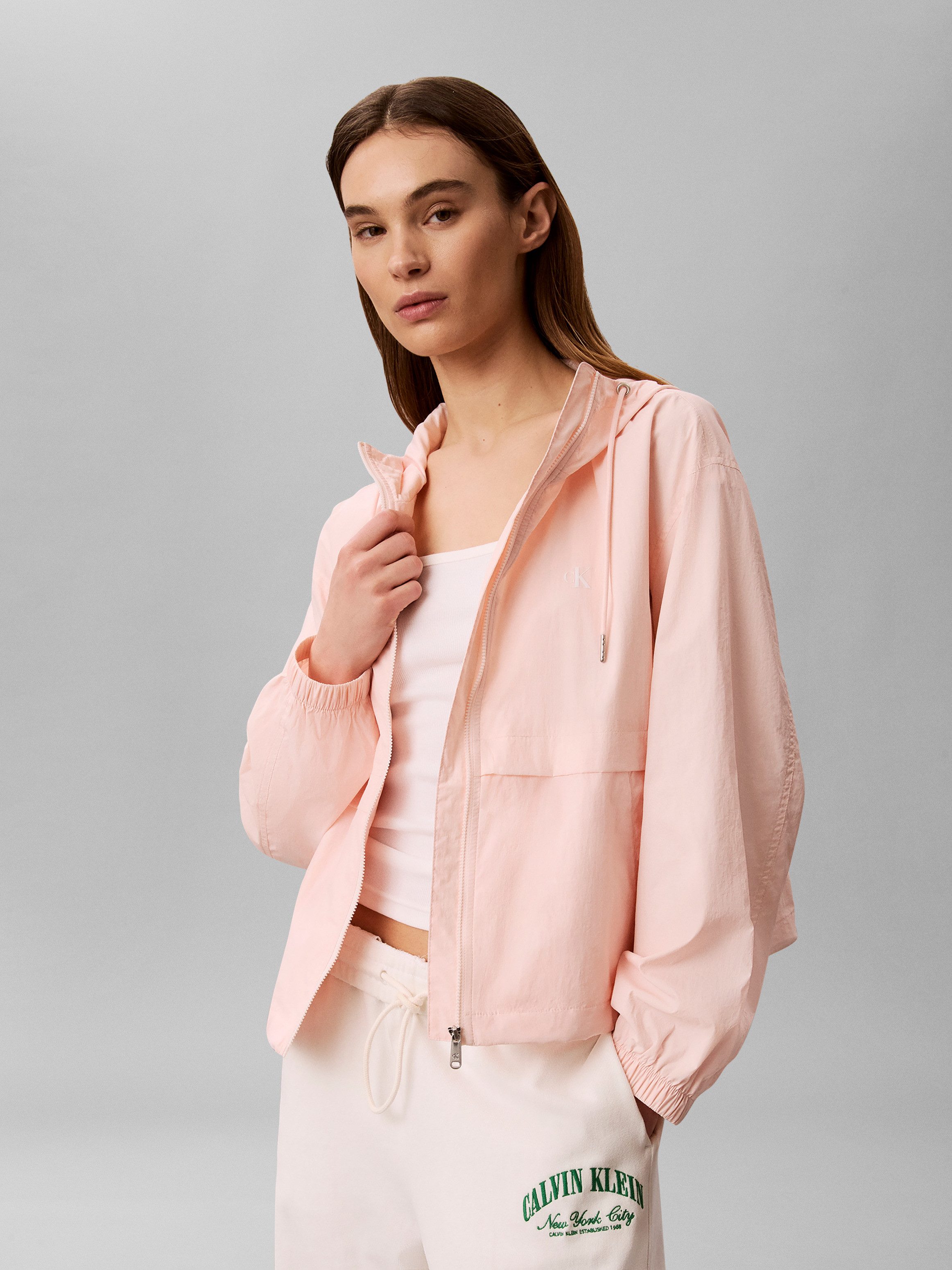 Calvin Klein Jeans Windbreaker Regular fit mit Kapuze