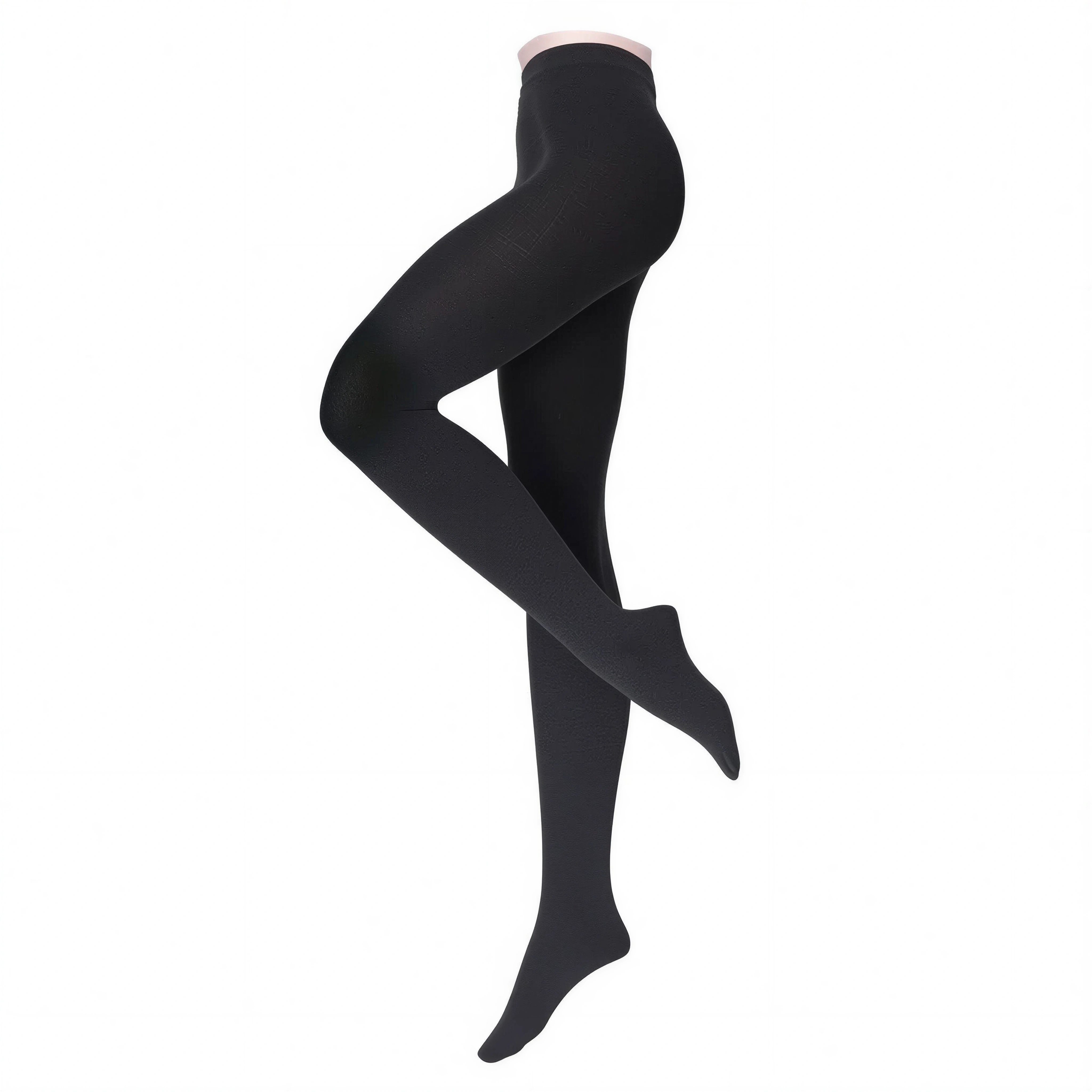 Wilox Strickstrumpfhose Damen PREMIUM MODAL COSY 250 DEN (1 St. 1er-Pack) Viskose aus Buchenholz