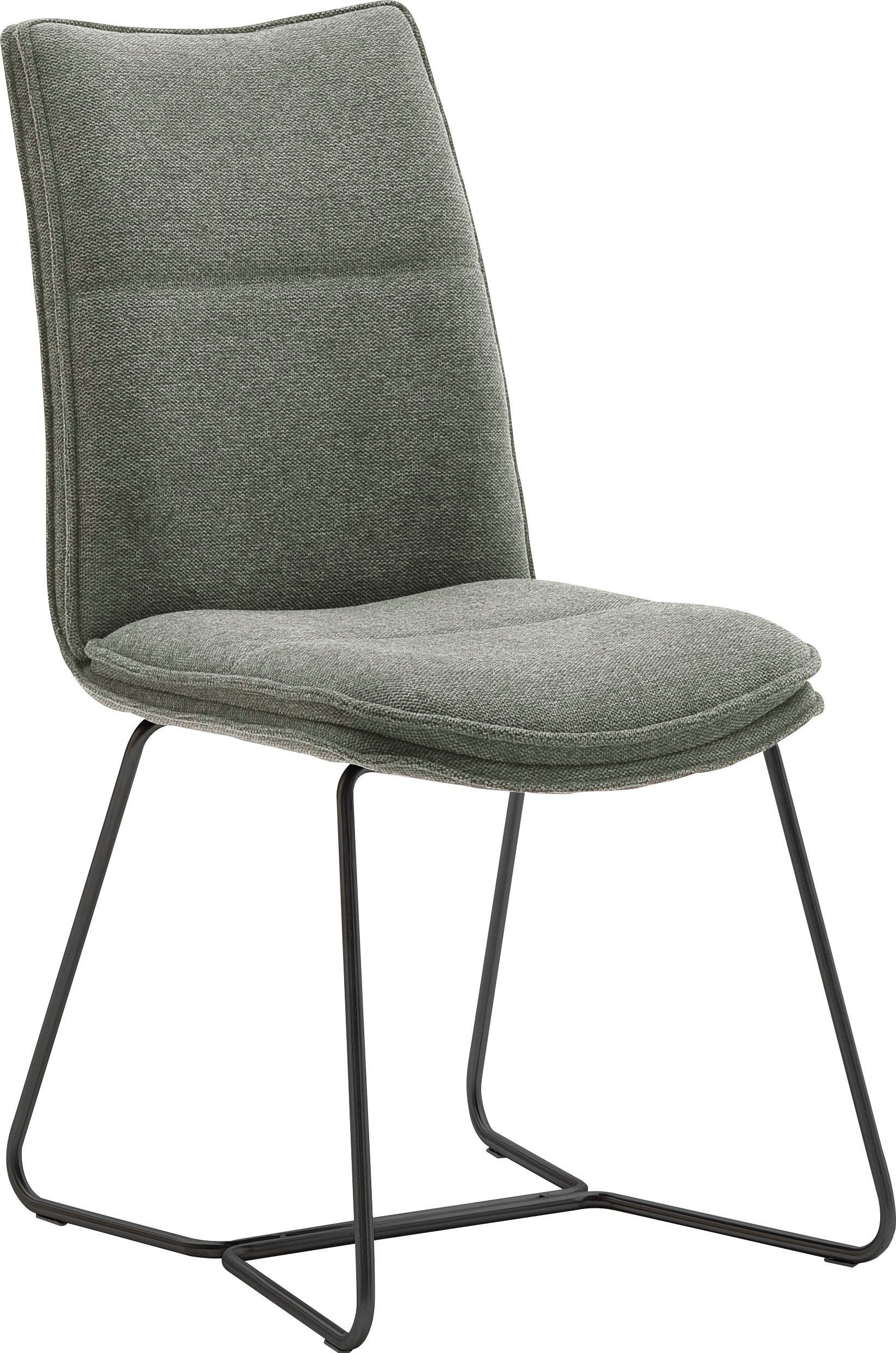 MCA furniture Stuhl Hampton belastbar St), 120 Schwarz bis Kg (Set, matt lackiert Olive | Olive 2 Stuhl 