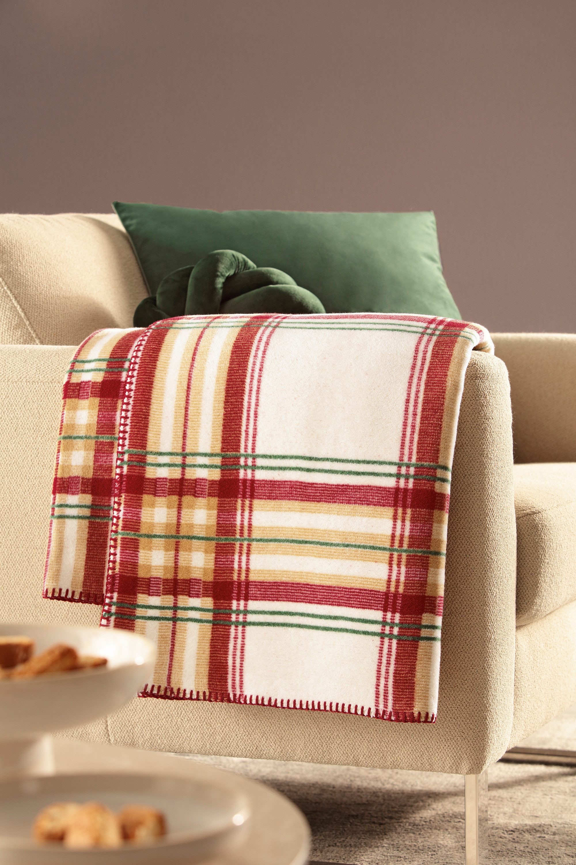 Wohndecke Tartan Delight mit Karomuster, Kuscheldecke in 150x200 cm, Villeroy & Boch, Made in Germany