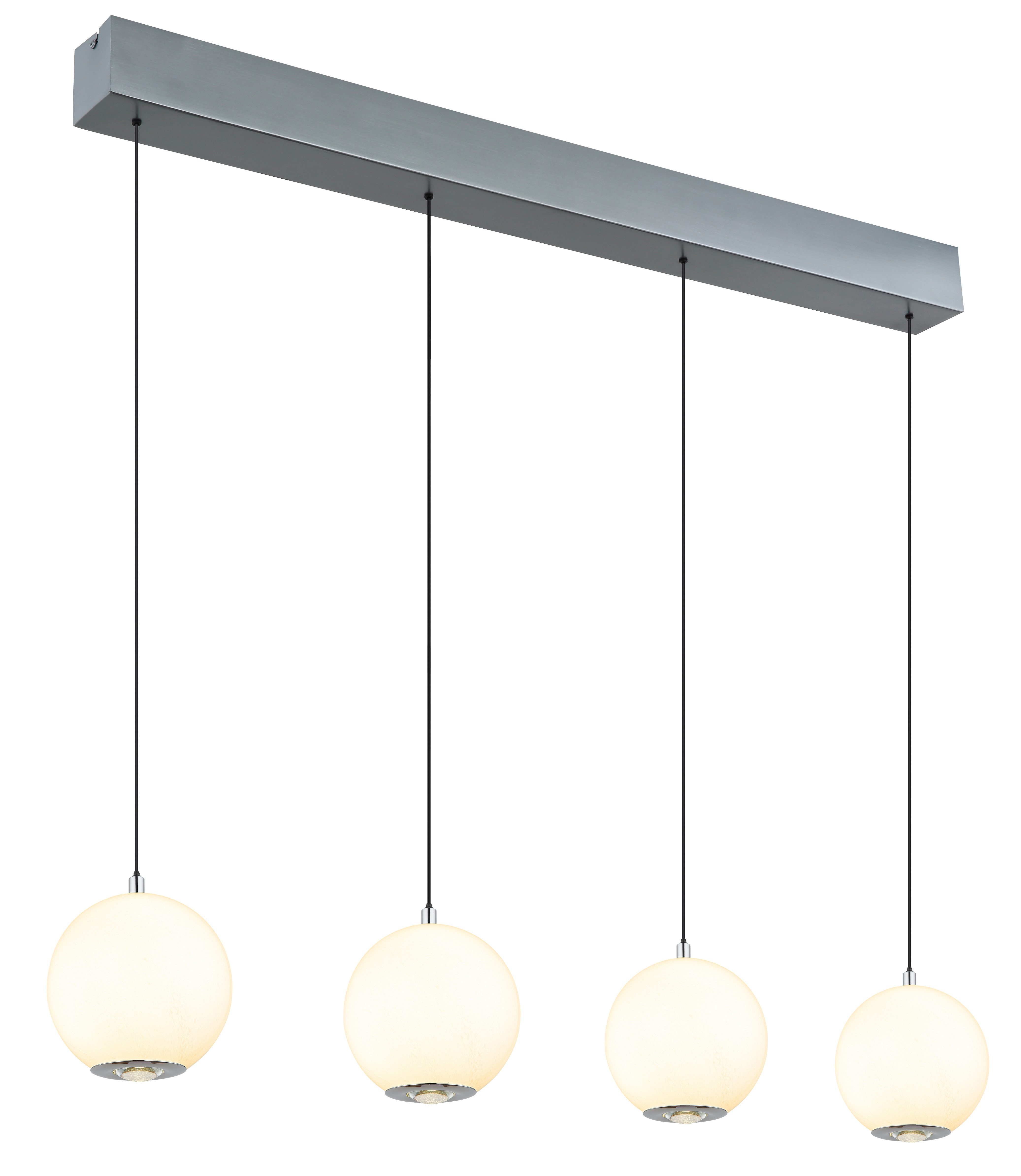 GLOBO LIGHTING Hängeleuchte SIMMONS, Memoryfunktion, LED fest integriert, warmweiß - kaltweiß, Hängelampe Esszimmer-Leuchte Esstischleuchte Wohnzimmer