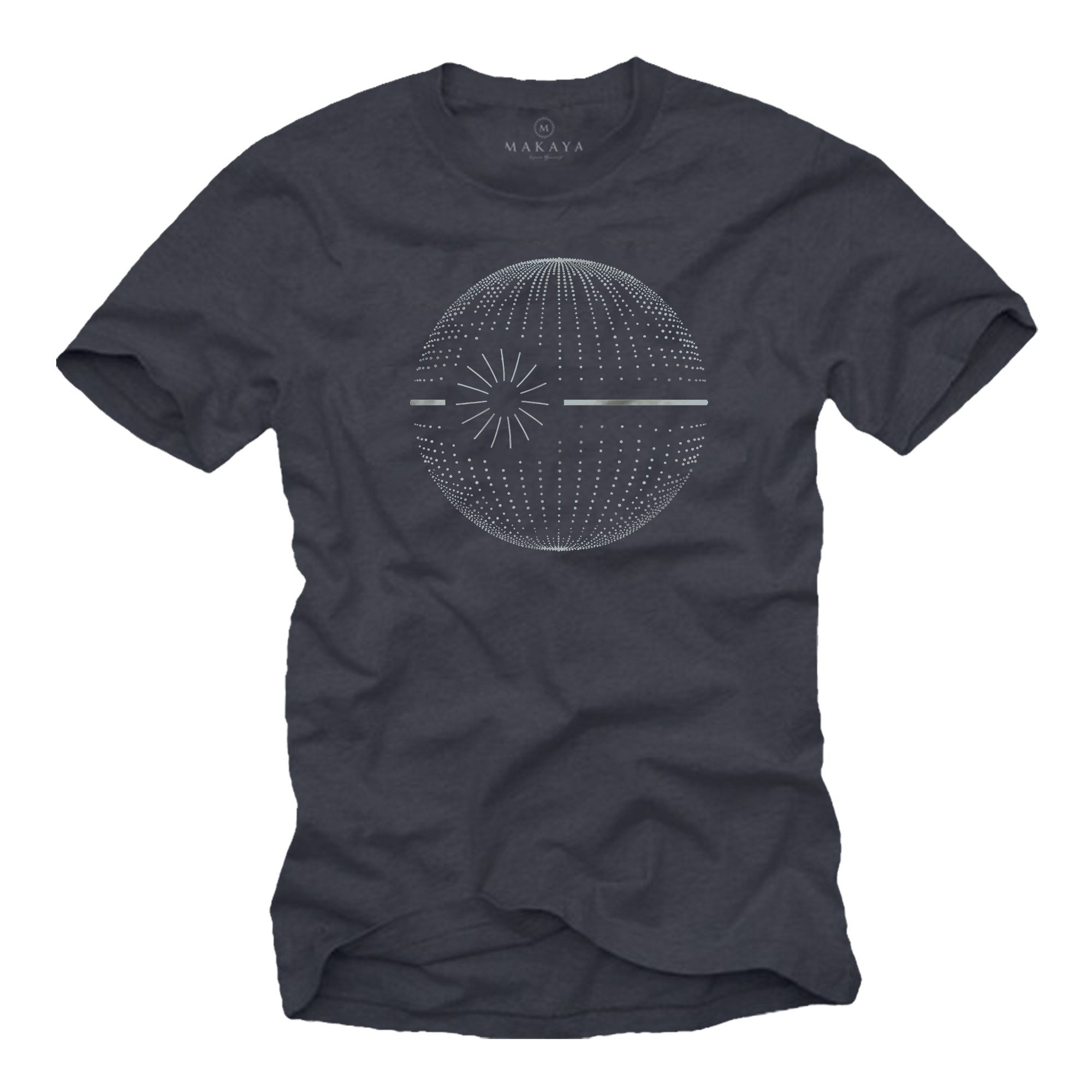 T-Shirt Herrenshirt mit Retro Space Motiv – Lustiges Sci-Fi Funshirt