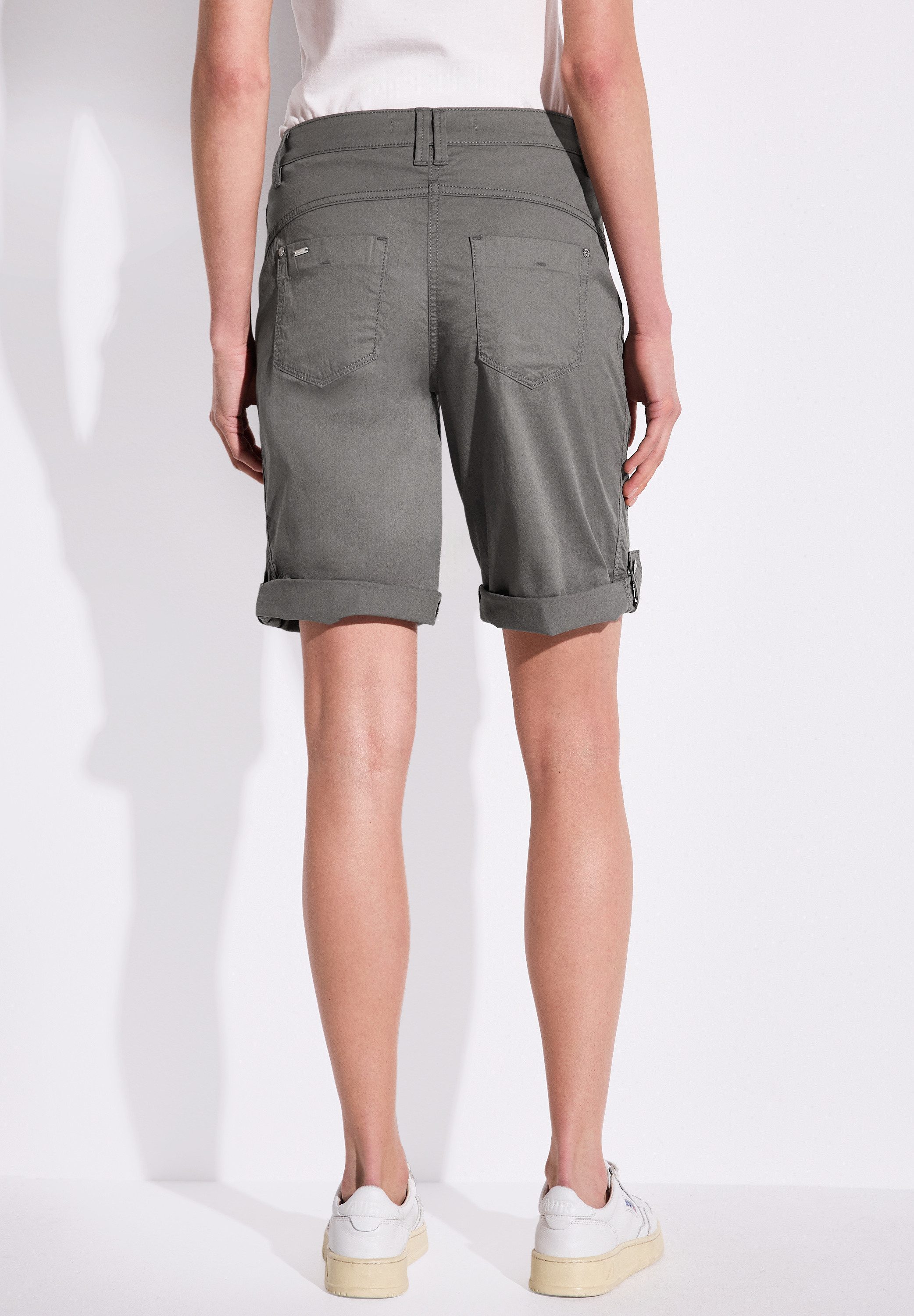 STREET ONE Bermudas Style Yulius Sommerhose mit Turn-Up günstig online kaufen