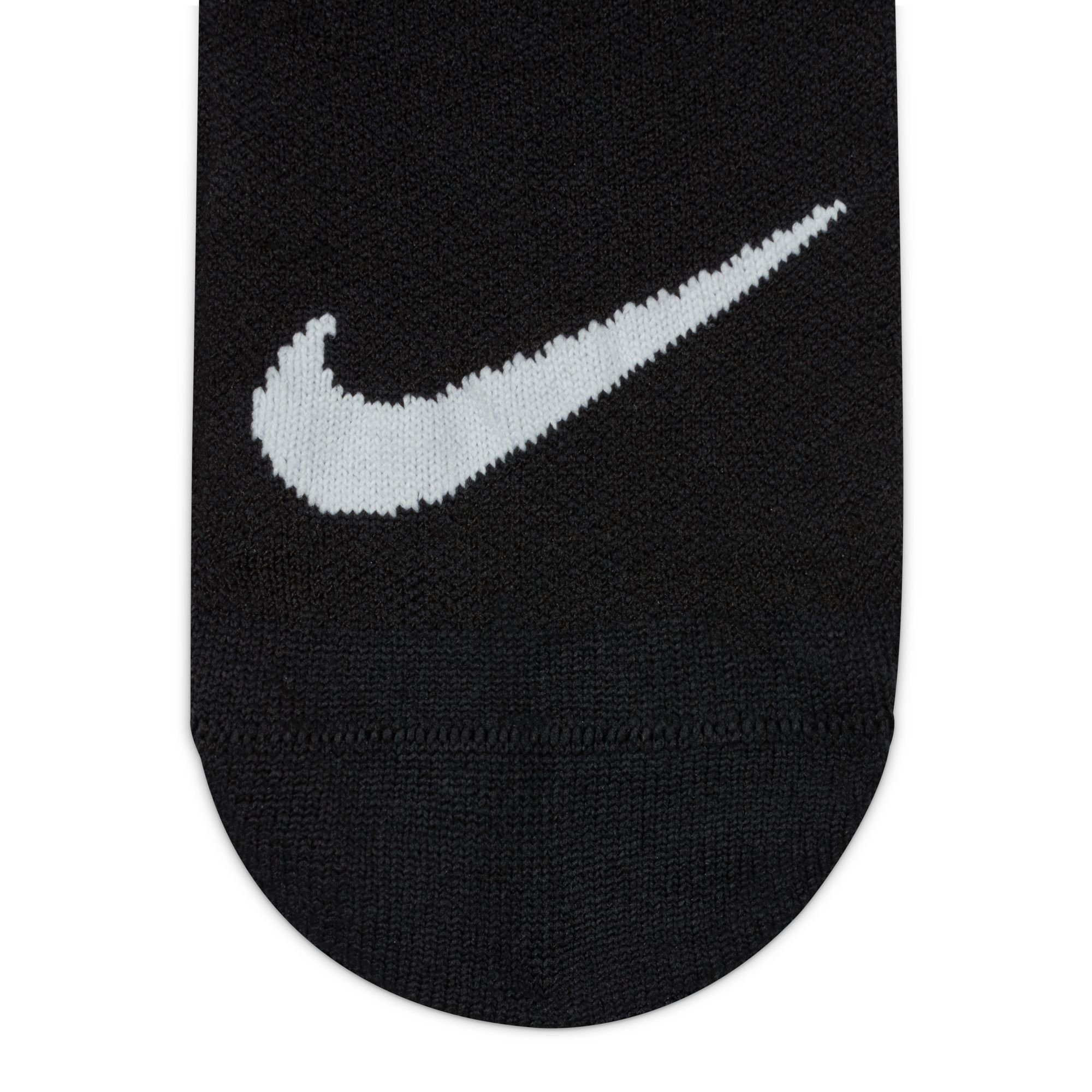 Nike Füßlinge (3-Paar) mit atmungsaktivem schwarz, 1x weiß 1x 1x grau, Mesh