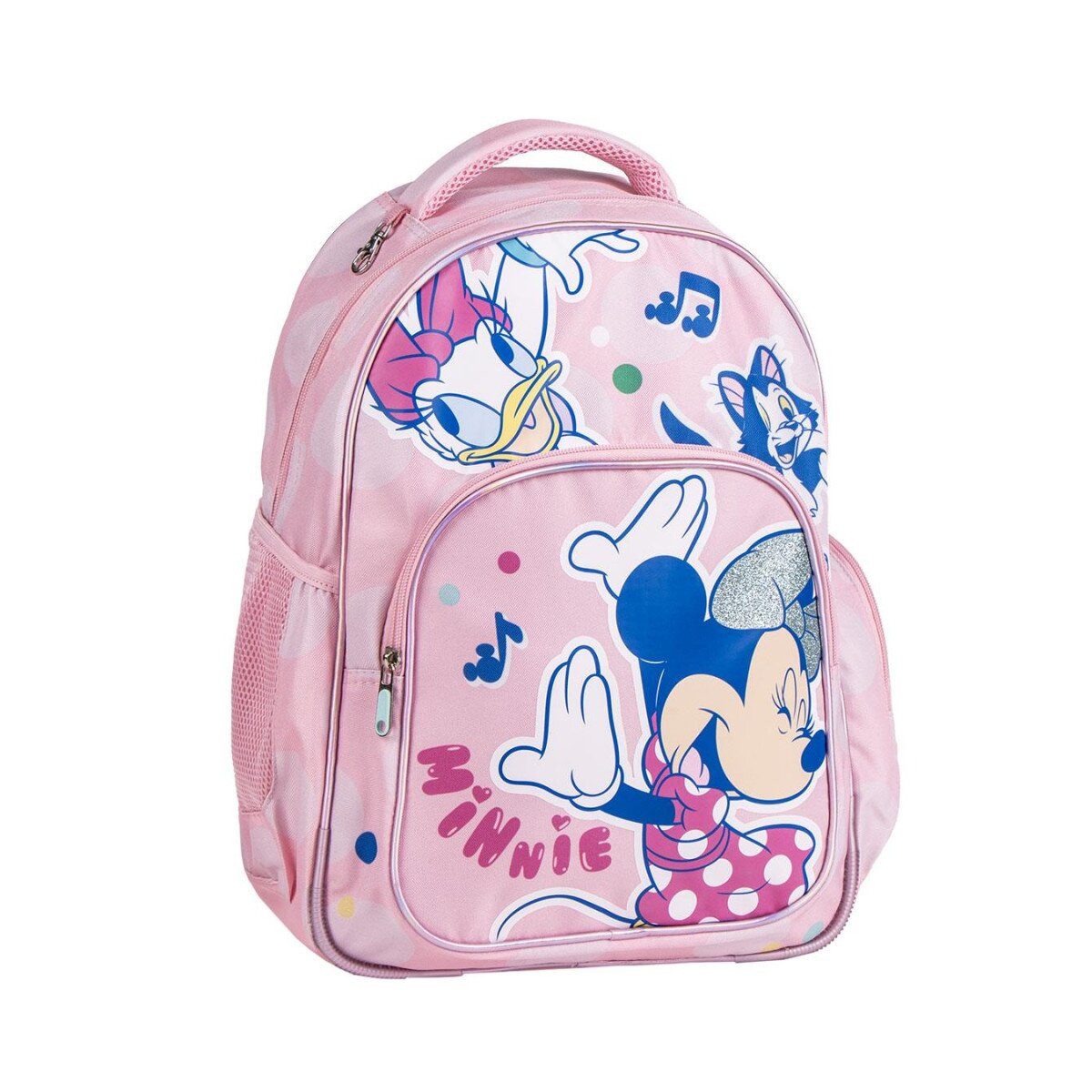 Disney Kinderrucksack Disney Minnie Friends Schultasche 42?cm – mit abnehmbarer Tasche (1-tlg)