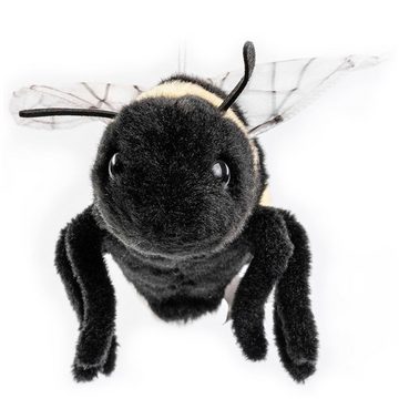 Uni-Toys Kuscheltier Hummel - 16 cm (Länge) - Plüsch-Insekt, Biene - Plüschtier, zu 100 % recyceltes Füllmaterial
