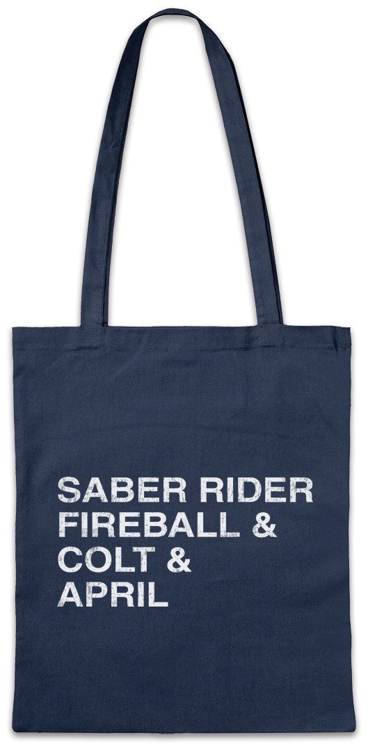 Beuteltasche Saber Names Stofftasche Sabre TV Cartoon Rider Starsheriffs Star