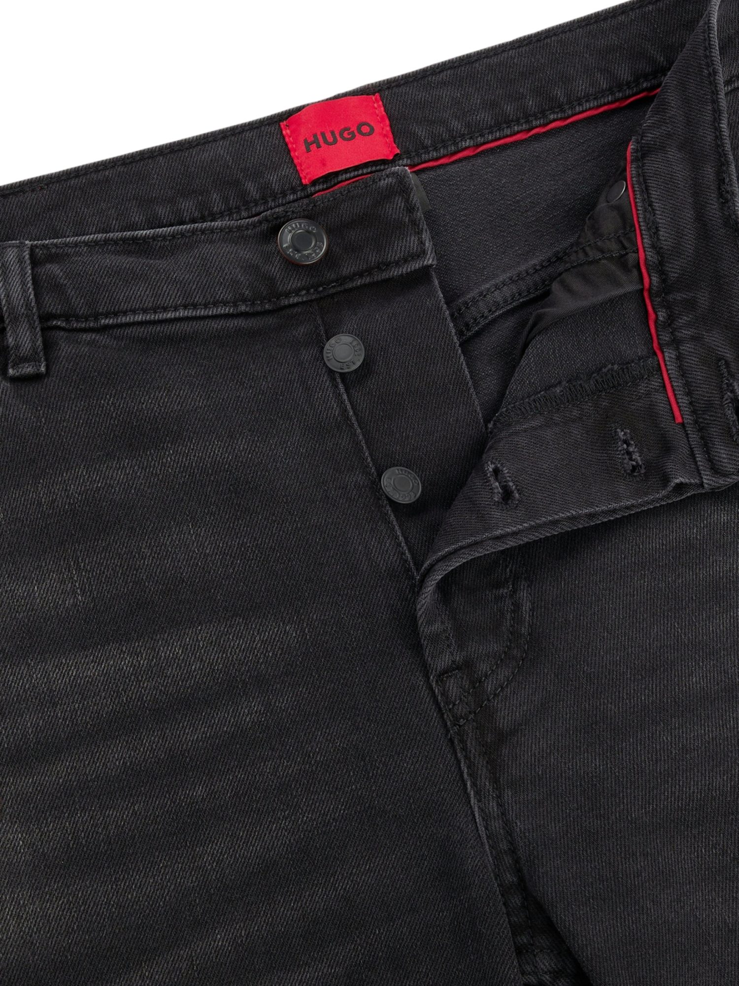 HUGO 5-Pocket-Jeans HUGO Men RED schwarz – Bild 2 von 2