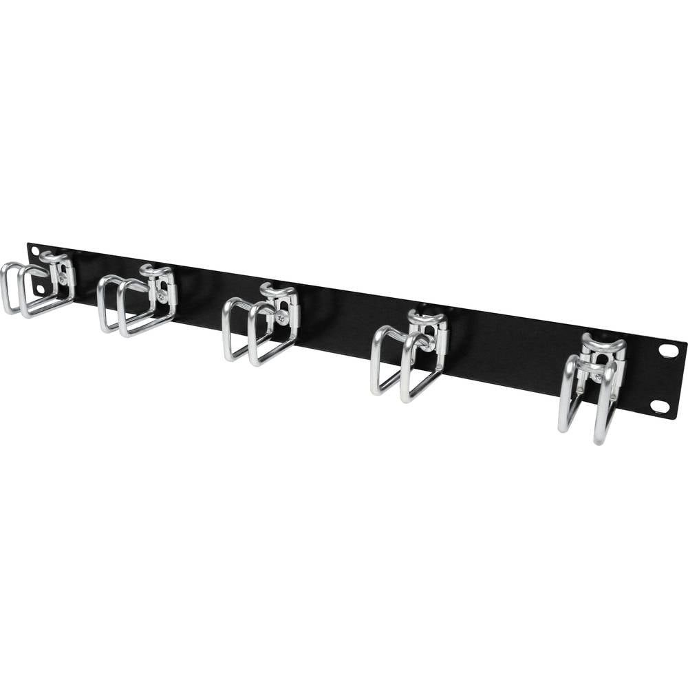Netzwerkschrank Rangierpanel 1 HE, Bügelgröße: 43 x 55 mm