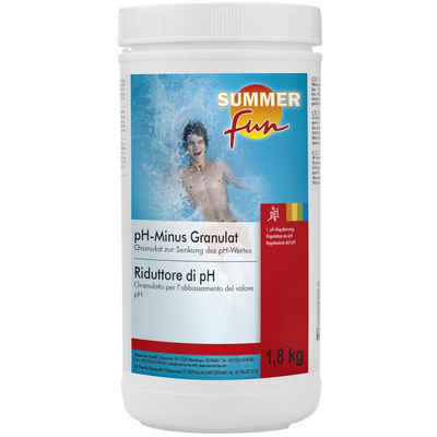 SUMMER FUN Poolpflege Summer Fun - pH-Minus Granulat, 1,8 kg