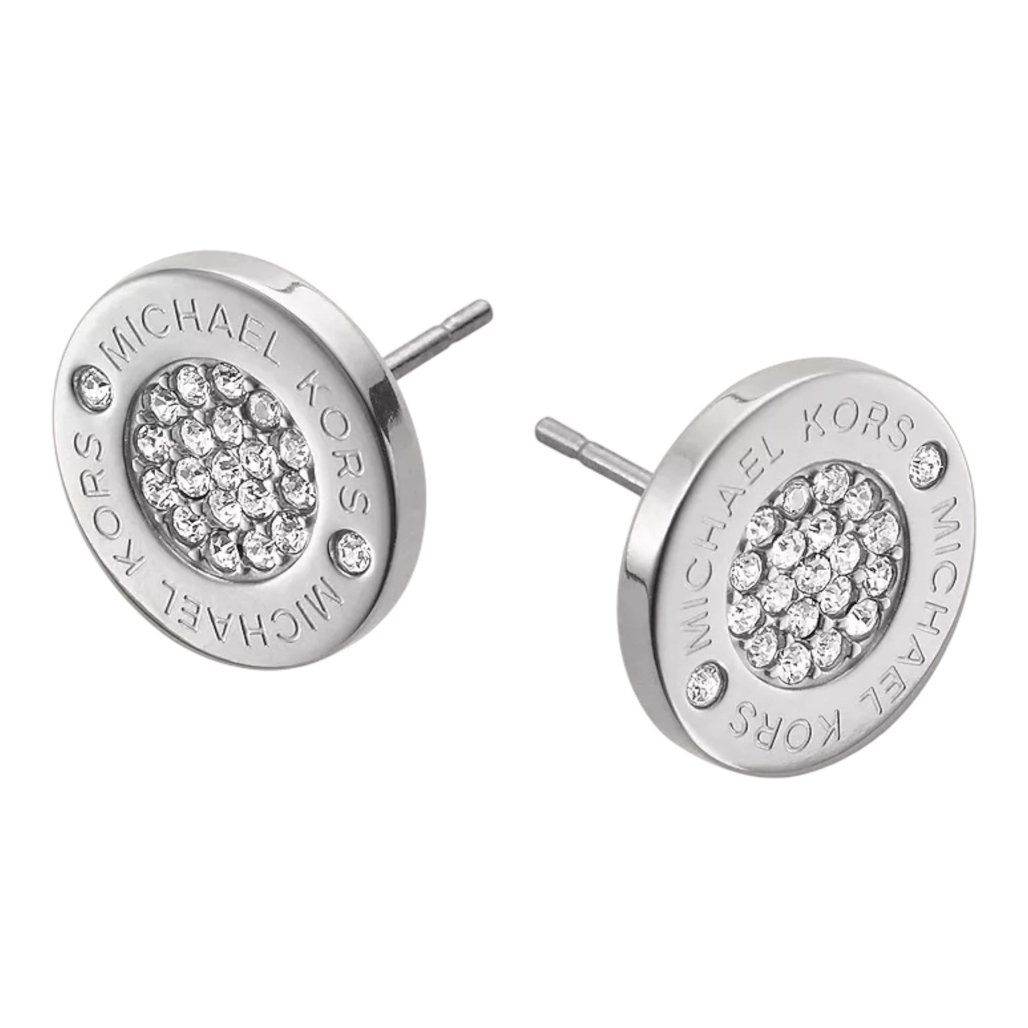 MICHAEL KORS Ohrring-Set Michael Kors Ohrringe Edelstahl silberfarben