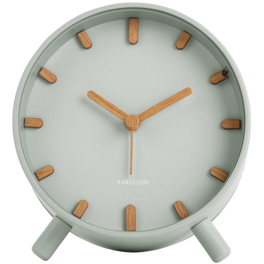 Karlsson Uhr Wecker Grace Metal Grayed Jade