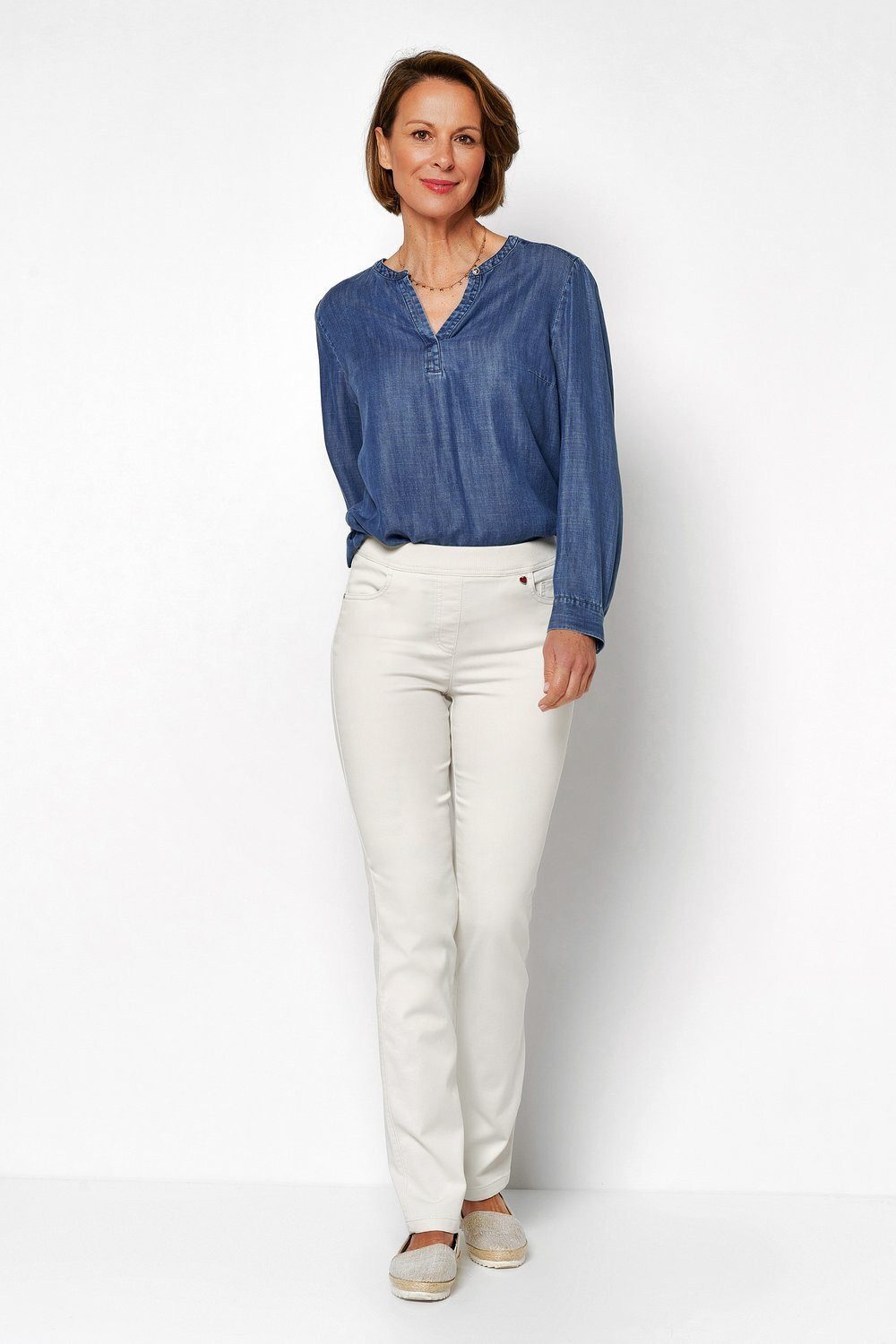 Relaxed by TONI Schlupfhose My Darling Slim mit breitem Jersey-Bund
