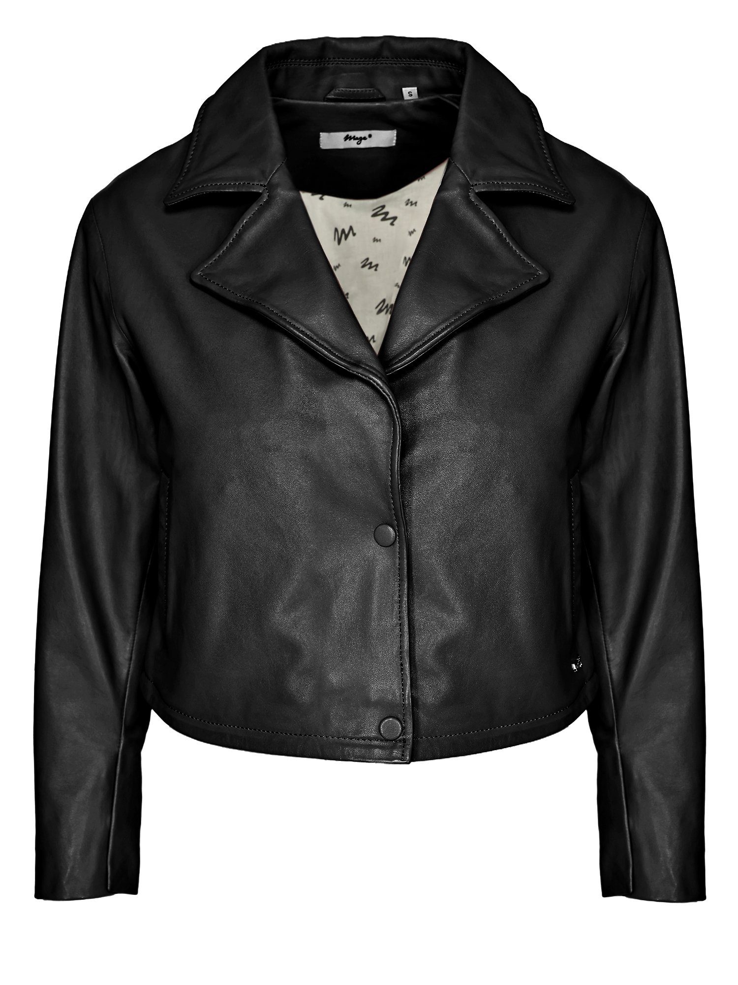 Maze Lederjacke 42021293 black