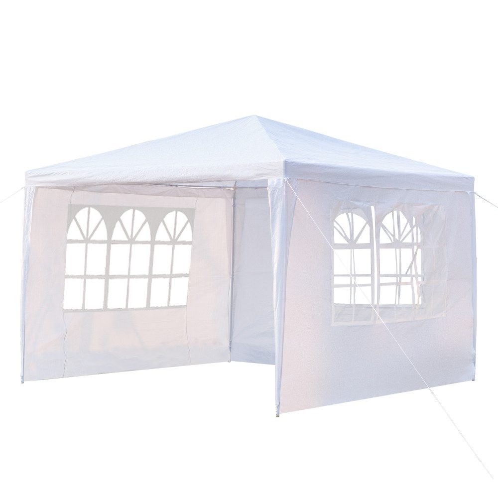 Rutaqian Tarp-Zelt Pavillon,Gartenpavillon 300x300cm mit 3 günstig online kaufen
