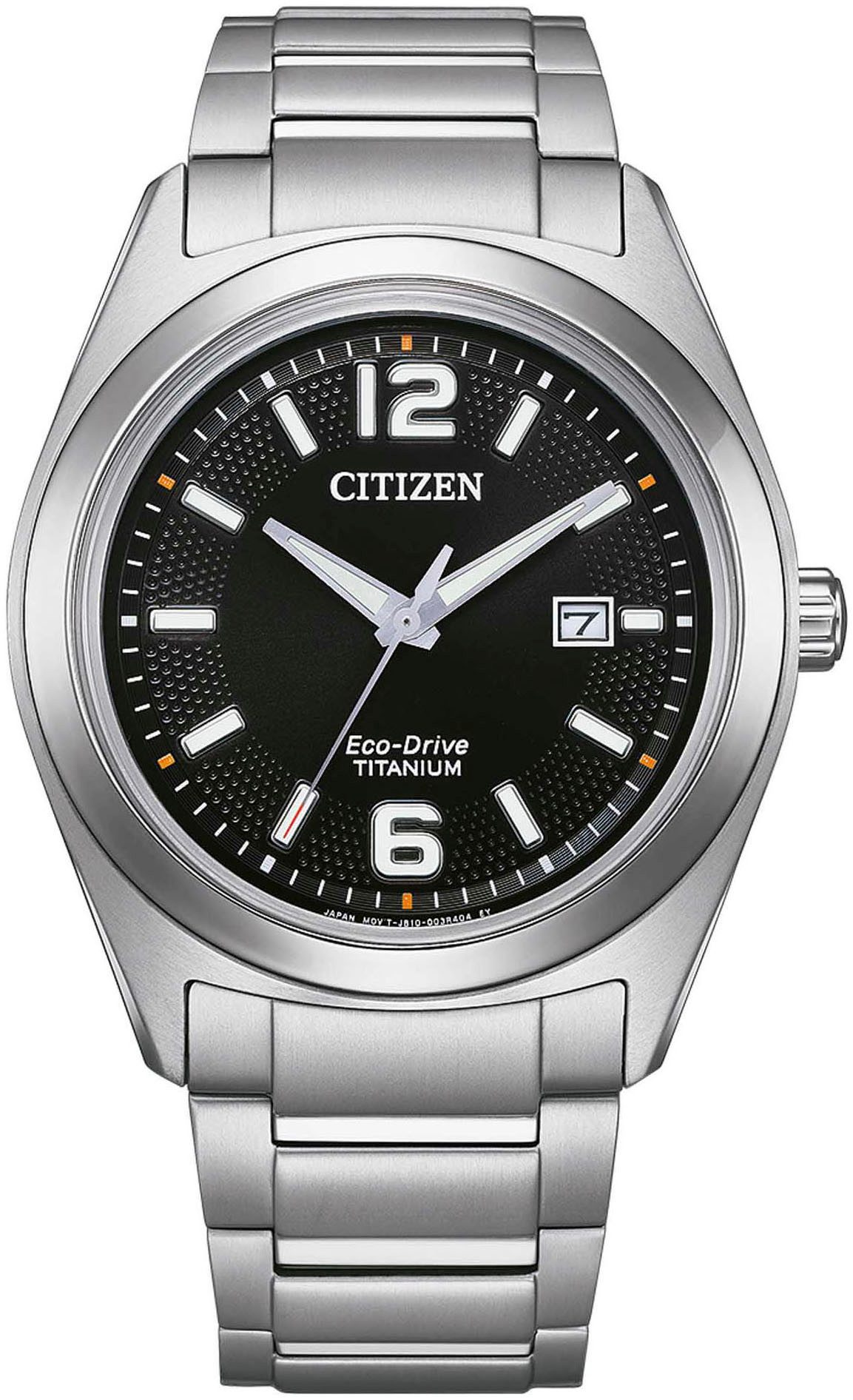 Citizen Solaruhr AW1641-81E, Armbanduhr, Herrenuhr, Titan, Datum