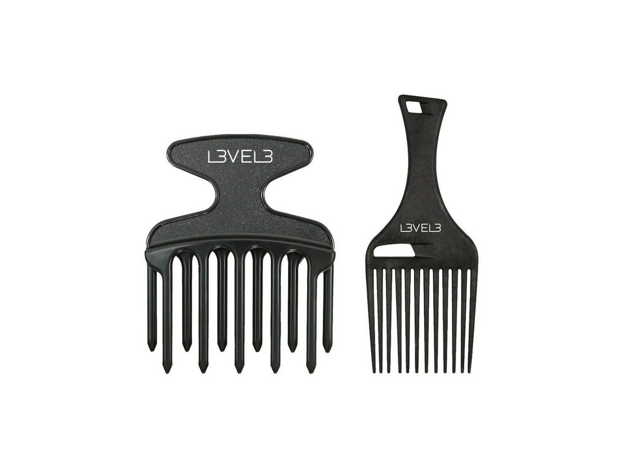 L3VEL3™ Distribution and Corporate Haarkamm Hair Pick Comb Set