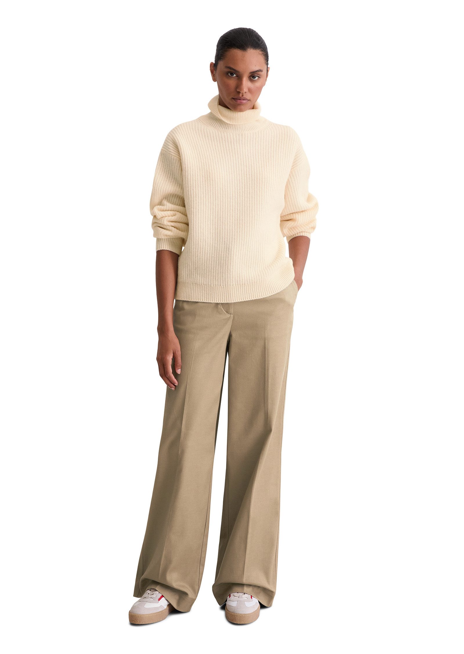 Marc O'Polo Strickpullover aus kuscheligem Merinowolle-Mix