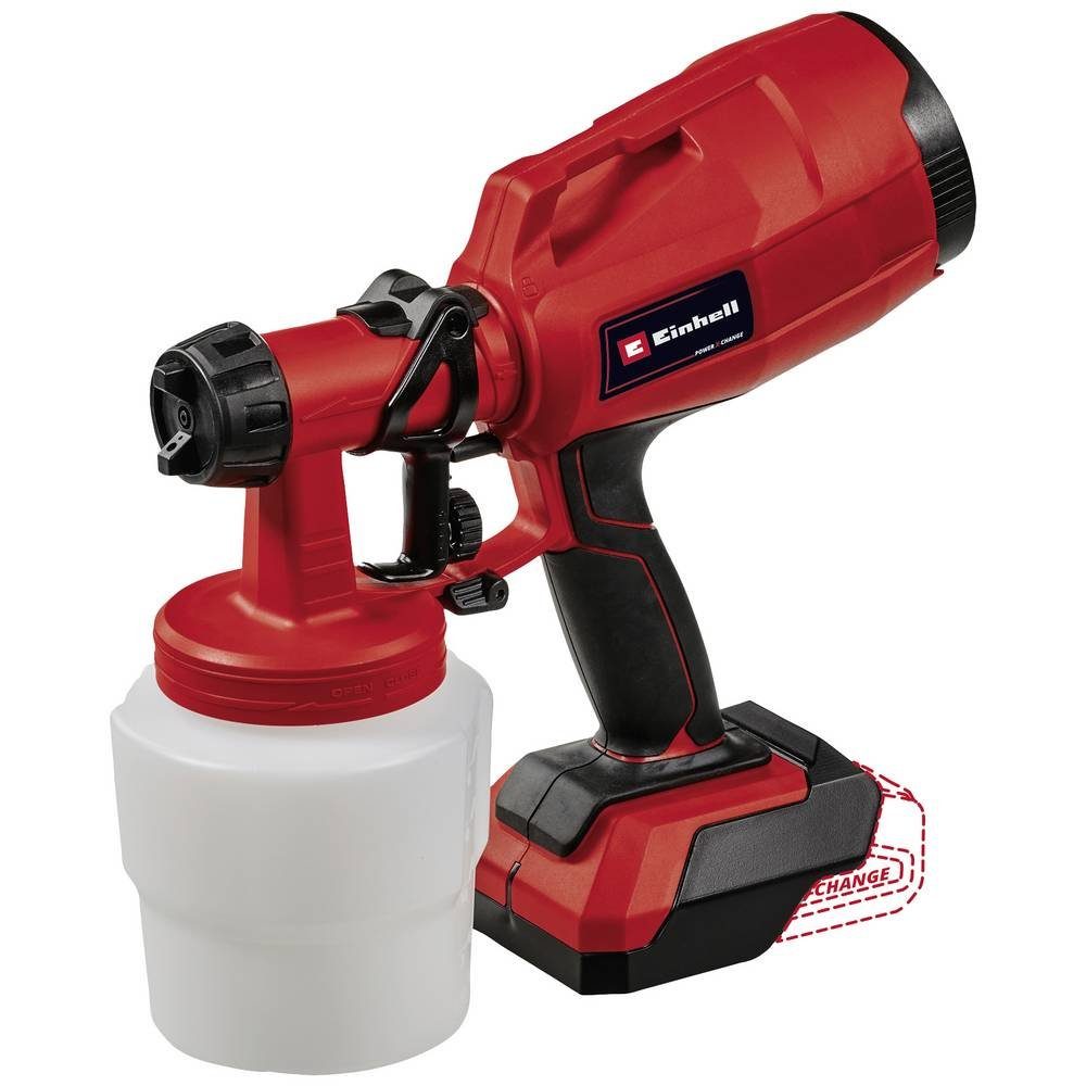 Einhell Farbsprühgerät Akku-Farbsprühsystem TC-SY 18/60 Li-Solo 4260025