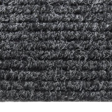 Teppich Schmutzfangläufer 100x150 cm Anthrazit, furnicato, Rechteckig