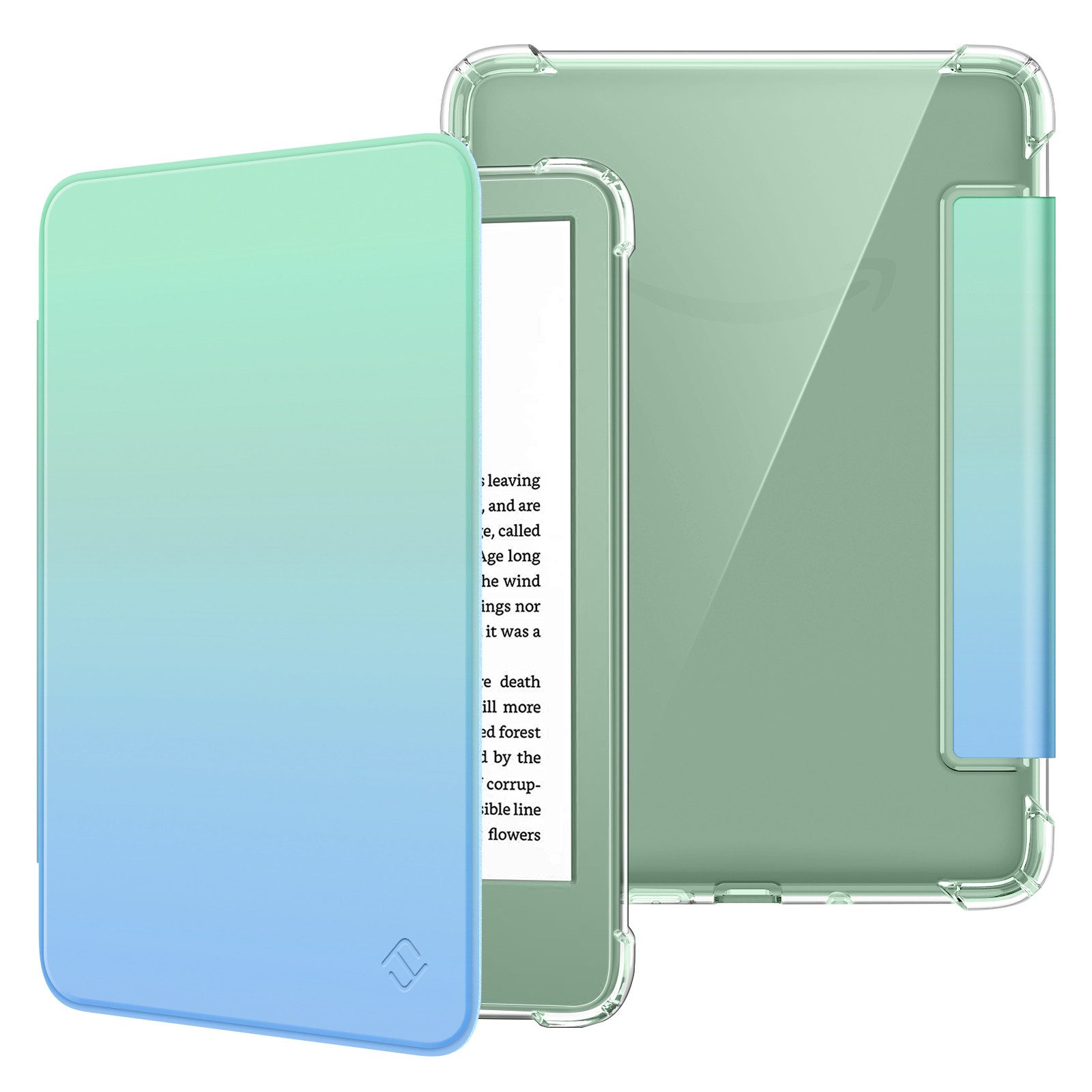 Fintie E-Reader-Hülle für 6" Kindle (11. Generation)–2024/2022, Clear Weich TPU Schutzhülle, mit Auto Sleep/Wake für 6 Zoll Kindle Basic 2024
