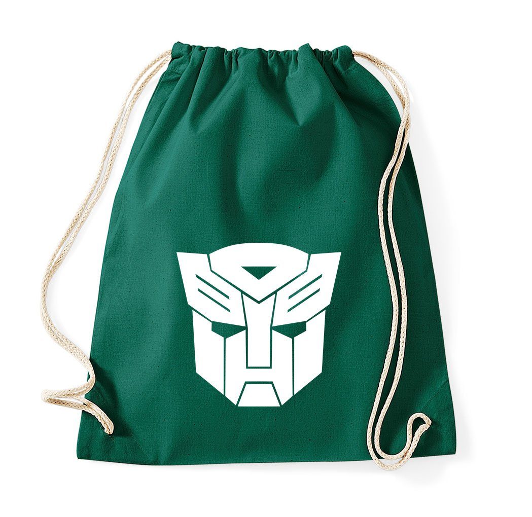 Turnbeutel Autobot Baumwoll Tasche Turnbeutel