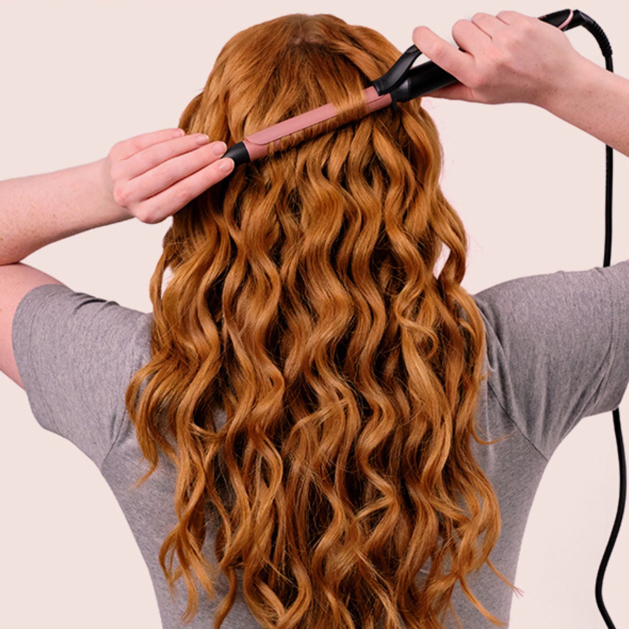 BaByliss Lockenstab BaByliss 19 mm Lockenstab für definierte Locken, mit Klammer, C450E, Quarz-Keramik-Beschichtung, 6 Temperaturstufen bis 210 °C