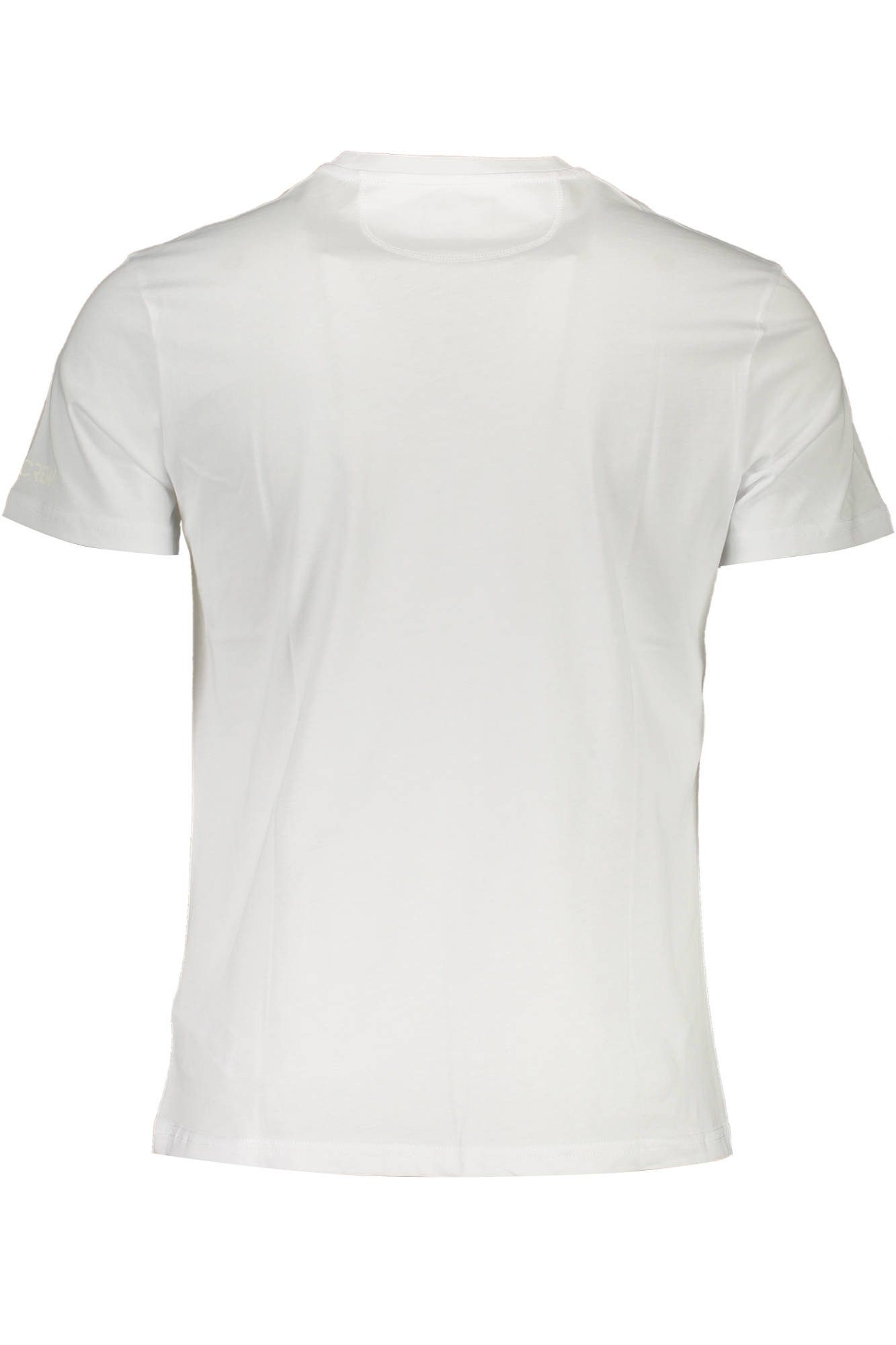La Martina T-Shirt Weißes Herren-T-Shirt mit Rundhals und Aufdruck