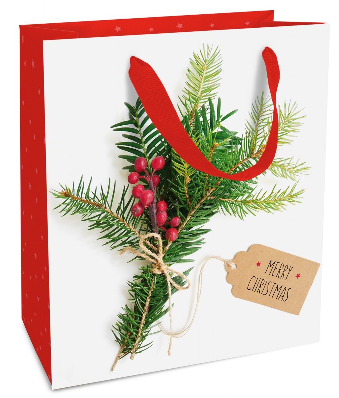 Braun+Company Atelier Geschenkpapier Braun & Company Geschenktragetasche Weihnachtsgruß