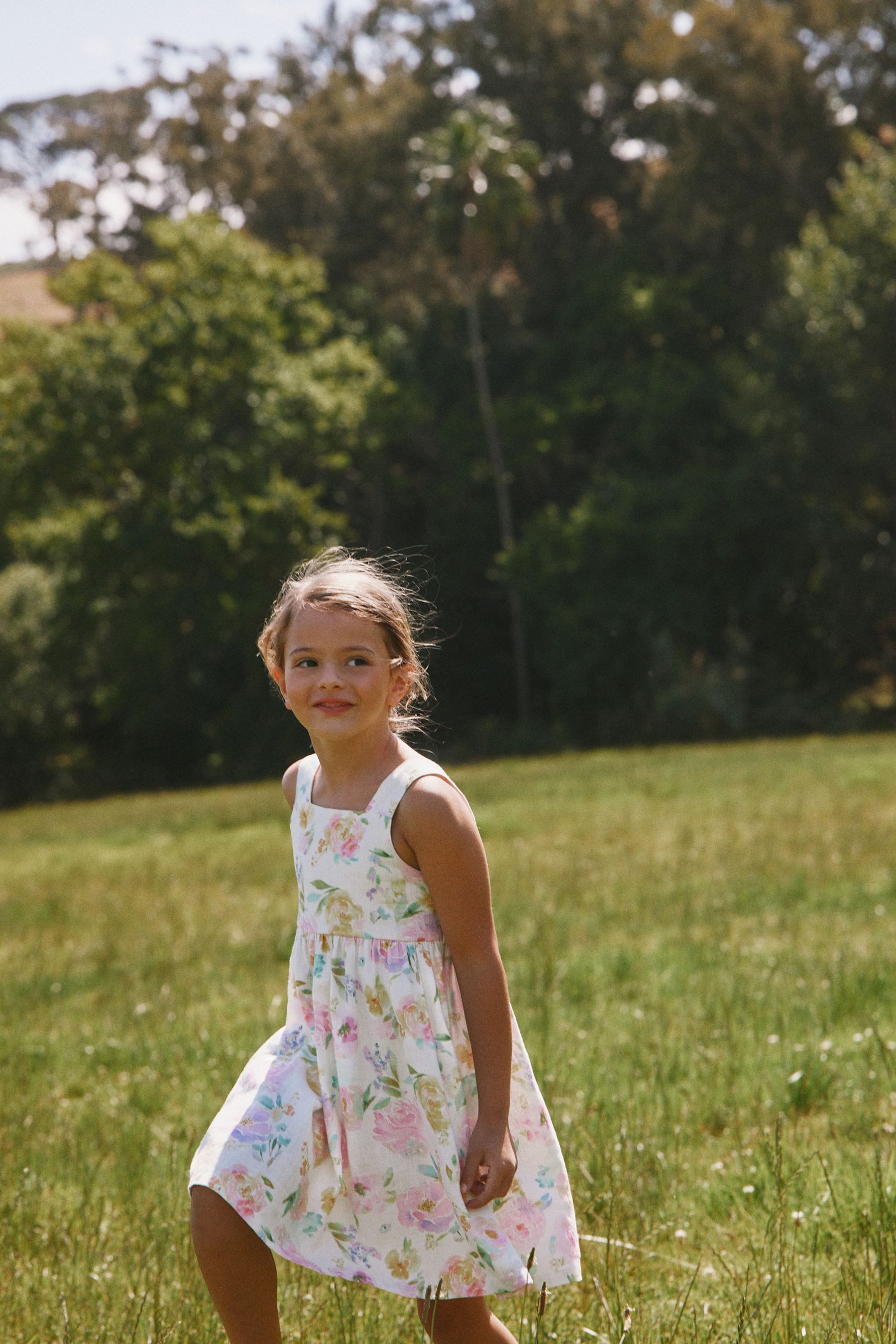 Next Sommerkleid Sommerkleid aus Leinen (1-tlg)