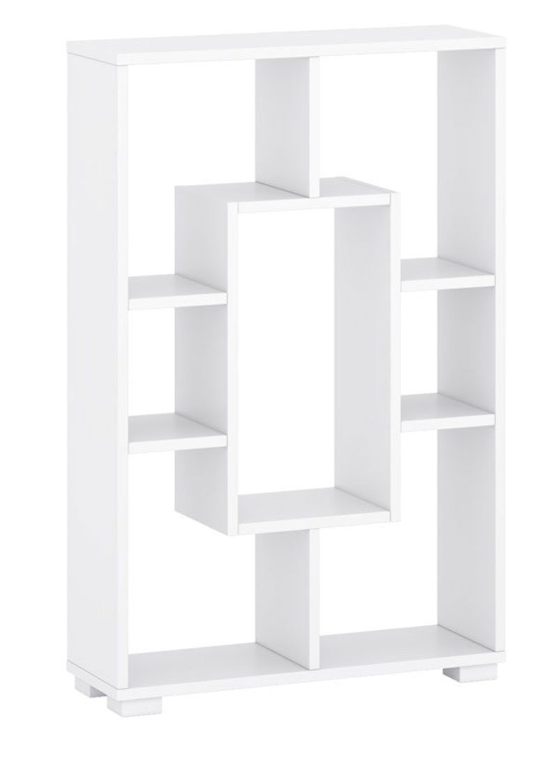 Feldmann-Wohnen Bücherregal Split, 60x20x90cm weiß