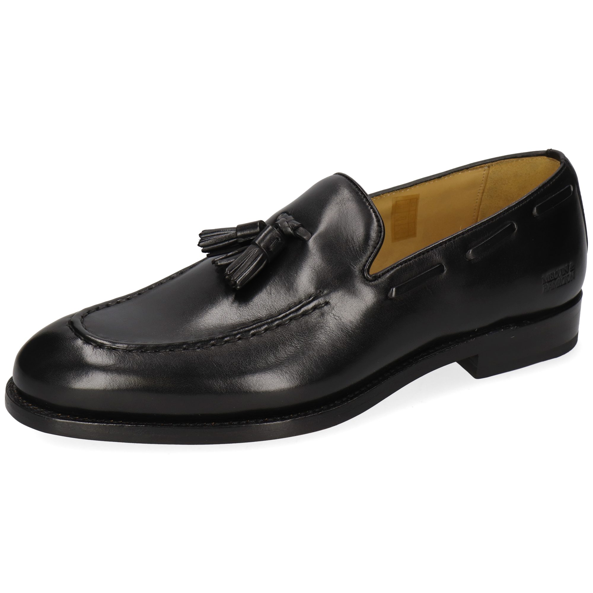 Melvin & Hamilton Benet 6 Leder-Loafers für Herren Loafer Flache Absätze, Echtes Leder, Goodyear