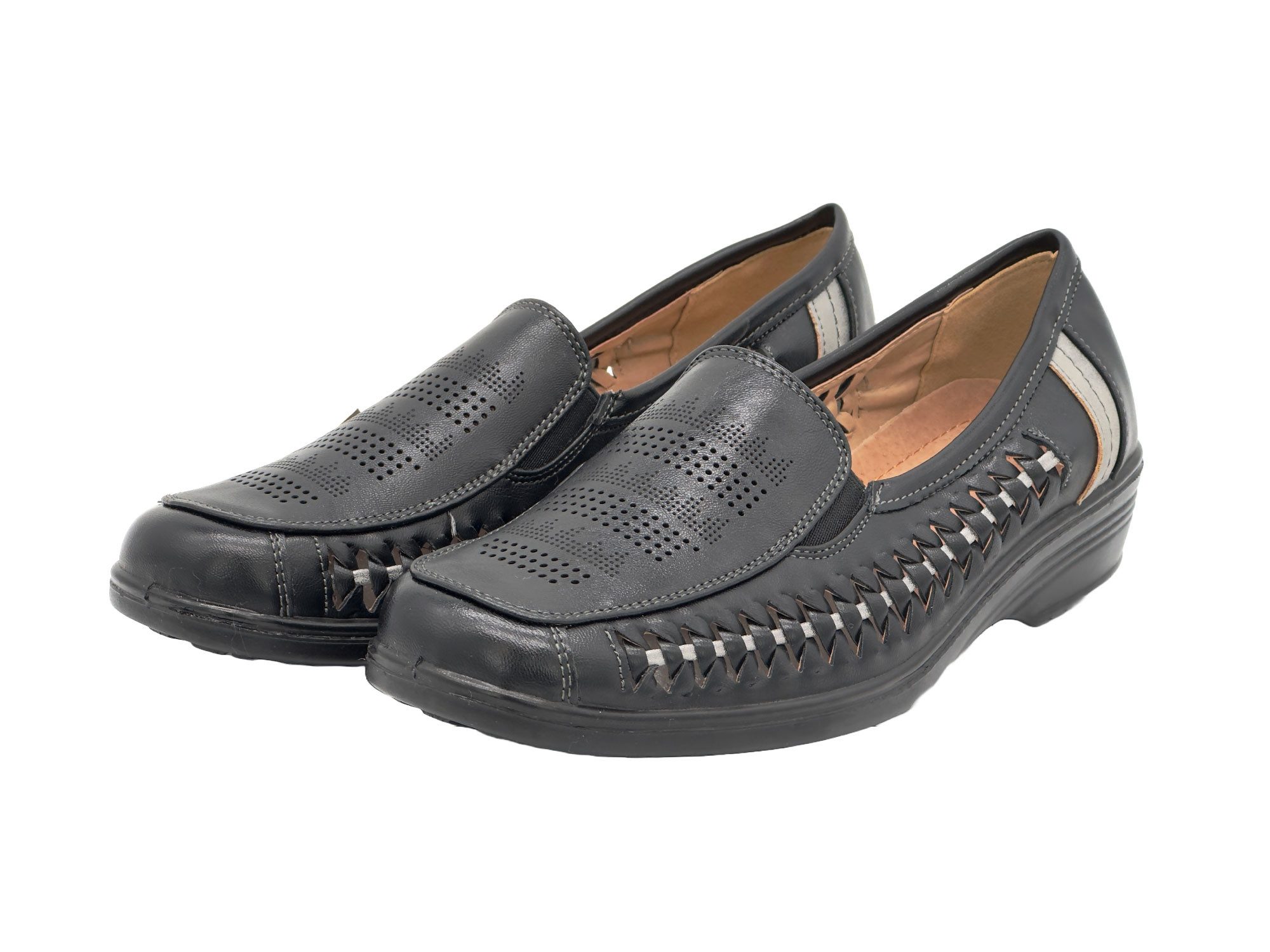 Nowaland Bequeme und stilvolle Slipper Loafer Mokassin Tragekomfort, soft und leicht