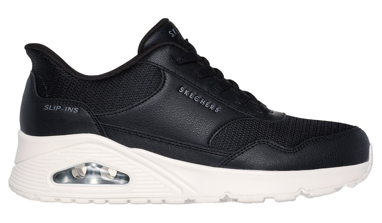 Skechers UNO-SIMPLIFIED SLIP-IN Slip-On Sneaker, Keilsneaker, Slipper mit integrierter Slip-Ins Technologie