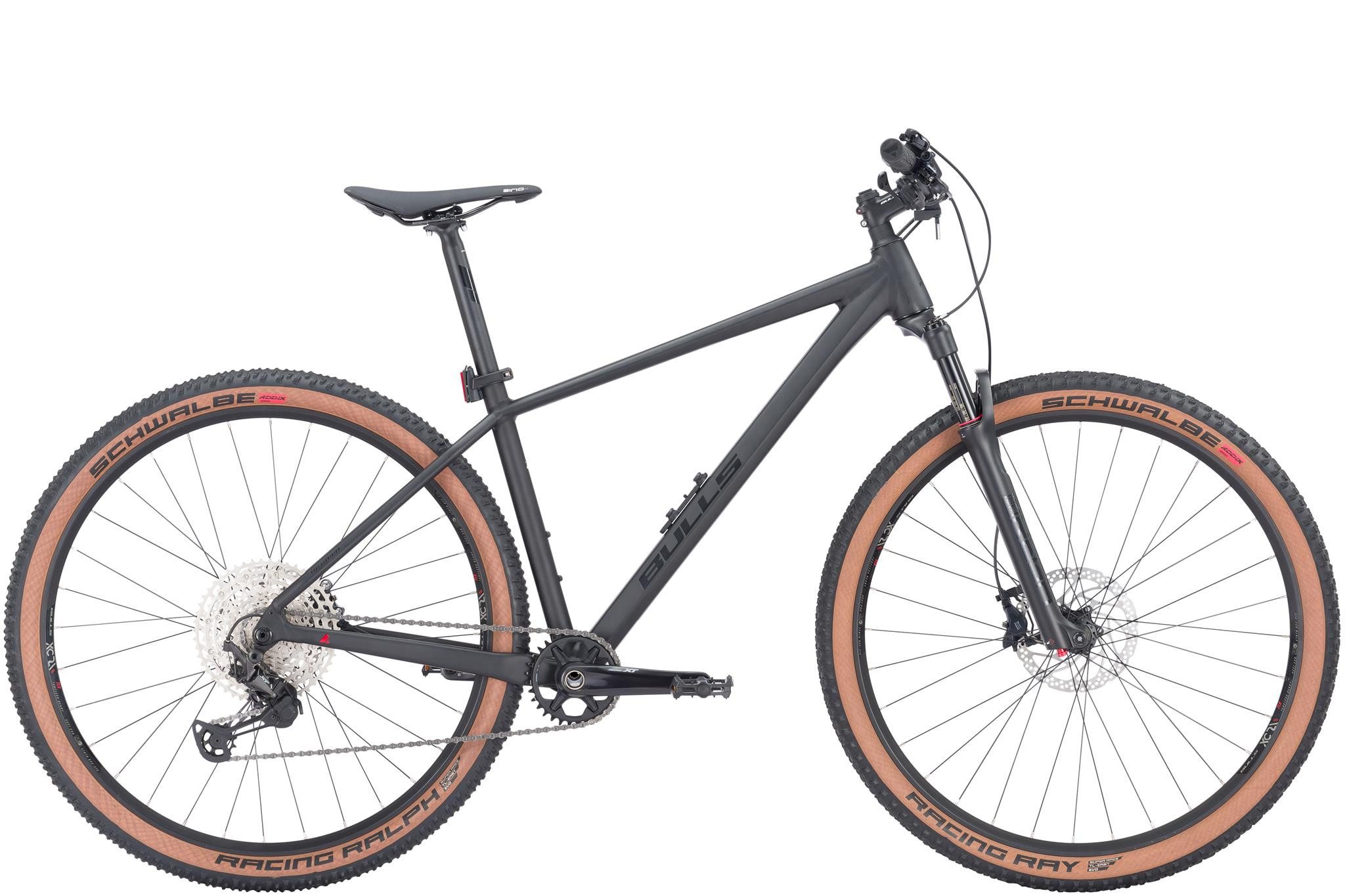 Bulls Mountainbike Bulls Copperhead 3 RS 29'' schwarz 2024, 12 Gang SHIMANO Deore XT RD-M8100 shadow+, Kettenschaltung