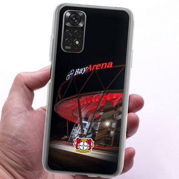 DeinDesign Handyhülle Bayer 04 Leverkusen Stadion Offizielles Lizenzprodukt, Xiaomi Redmi Note 11 Silikon Hülle Bumper Case Handy Schutzhülle